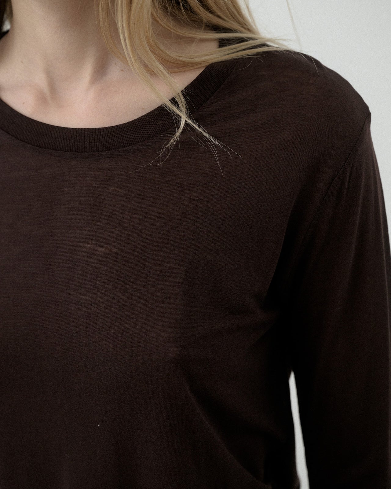 Long Sleeve Tee - Bamboo Lyocell - Tactile
