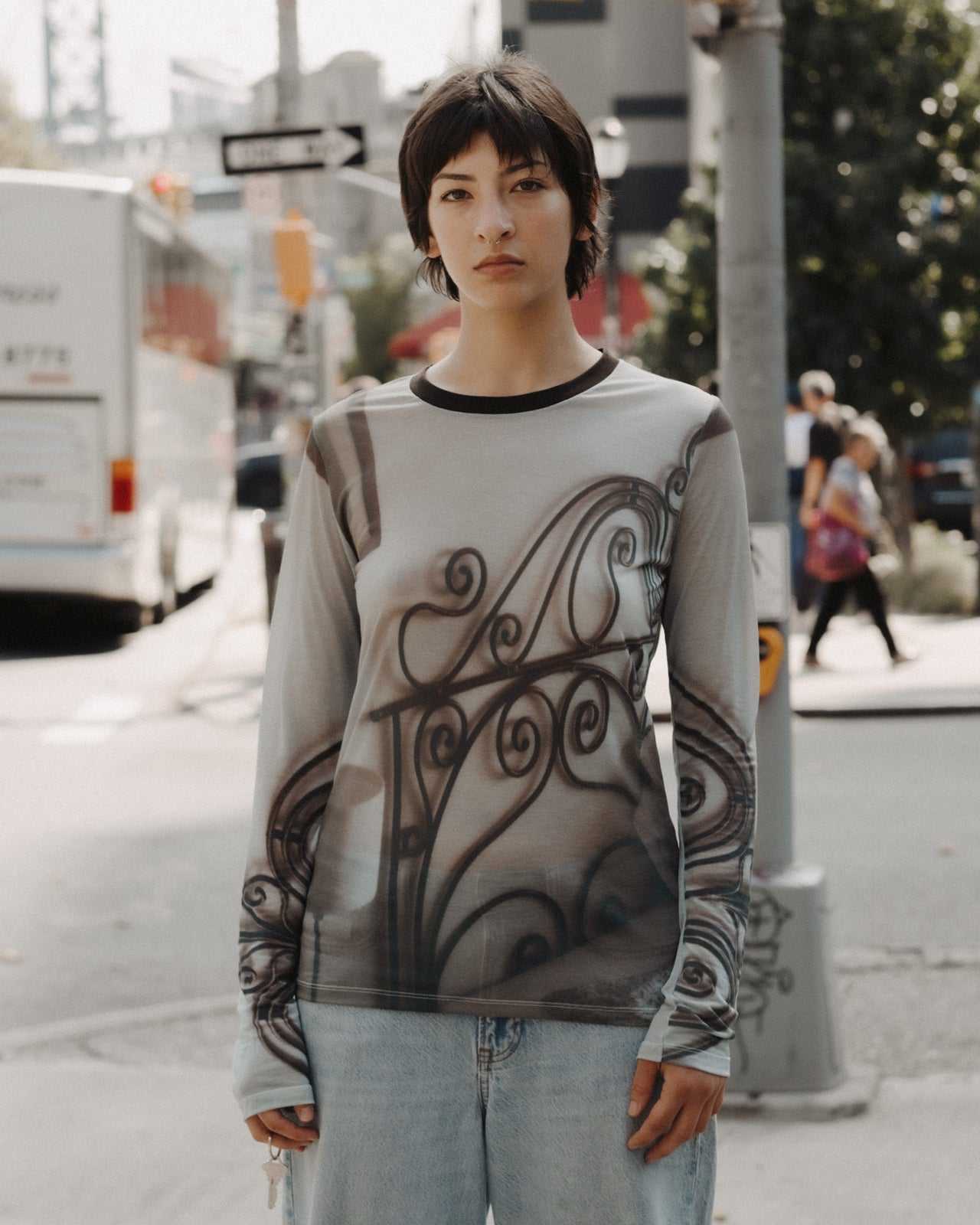 Longsleeve Tee - Lyocell - Bed