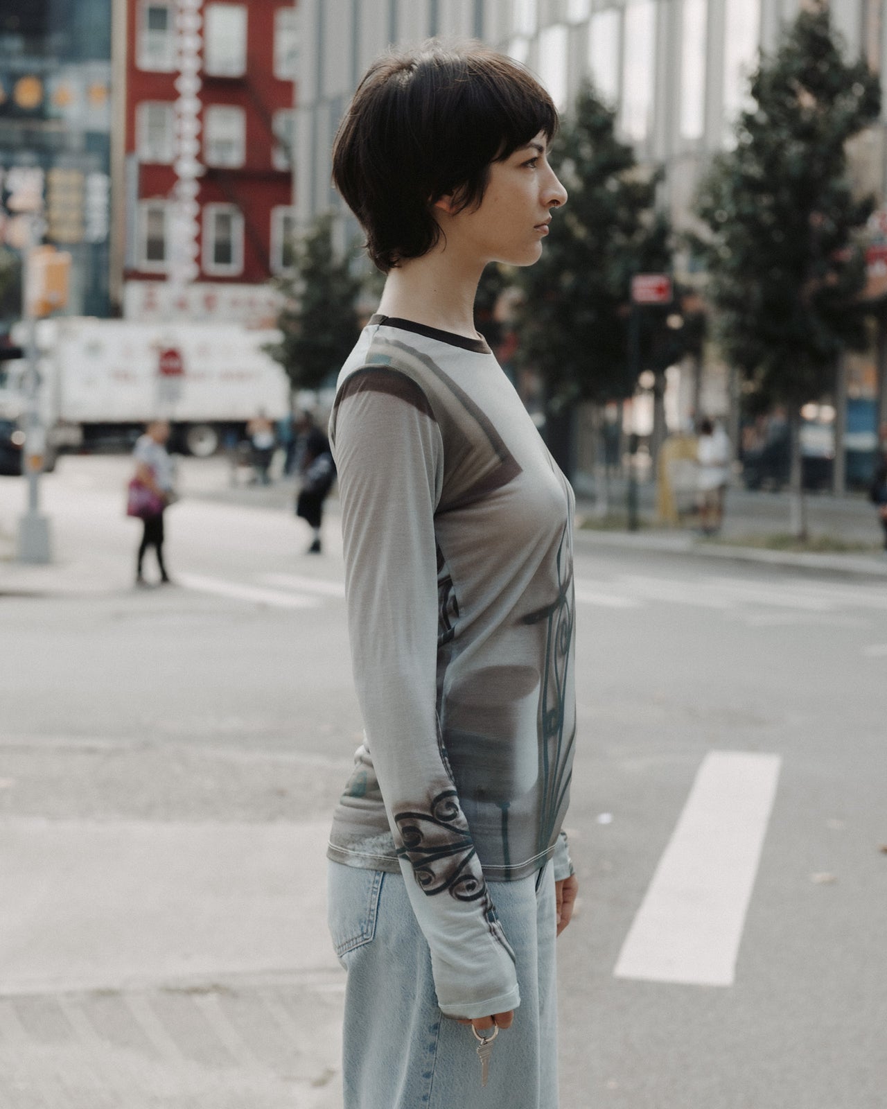Longsleeve Tee - Lyocell - Bed