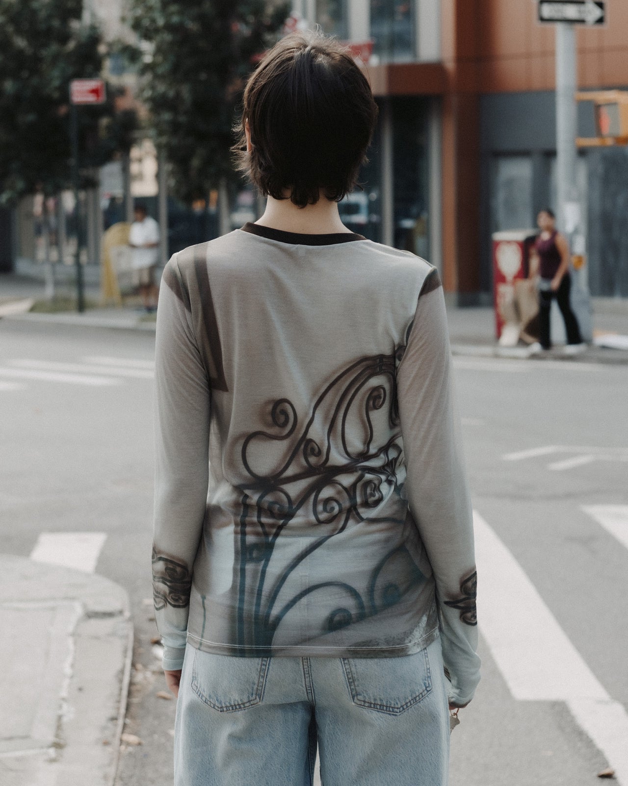 Longsleeve Tee - Lyocell - Bed