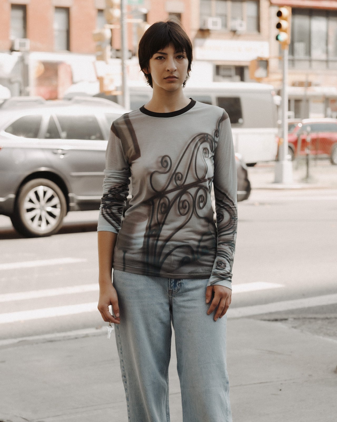 Longsleeve Tee - Lyocell - Bed