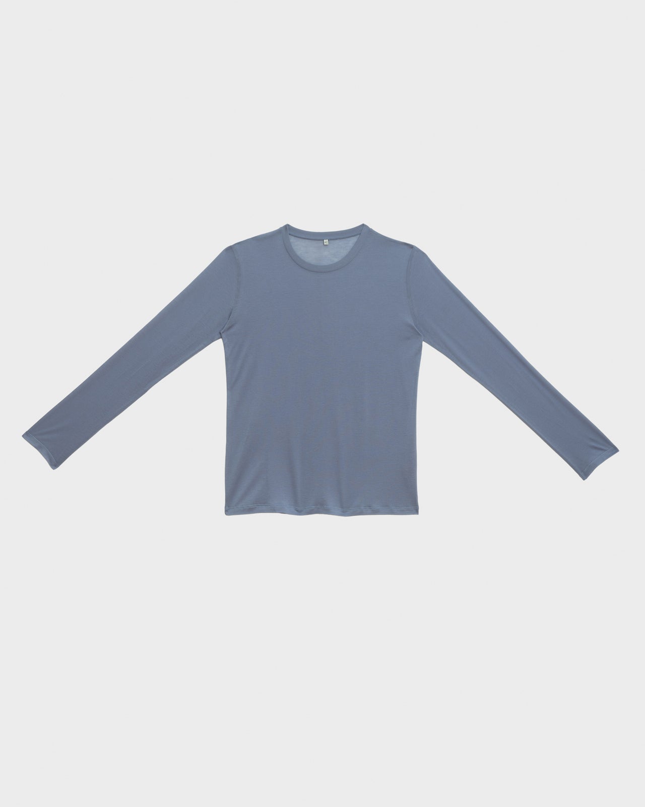 Long Sleeve Tee - Bamboo Lyocell - Koel Blue