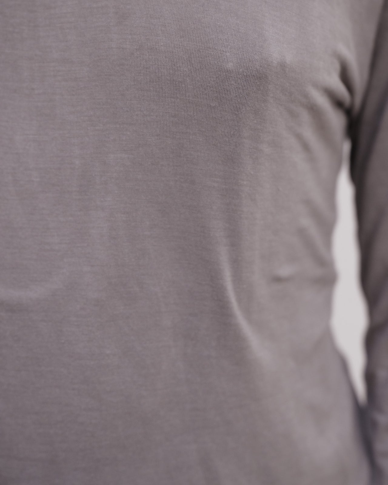 Long Sleeve Turtleneck - Bamboo Lyocell - Gilda Grey