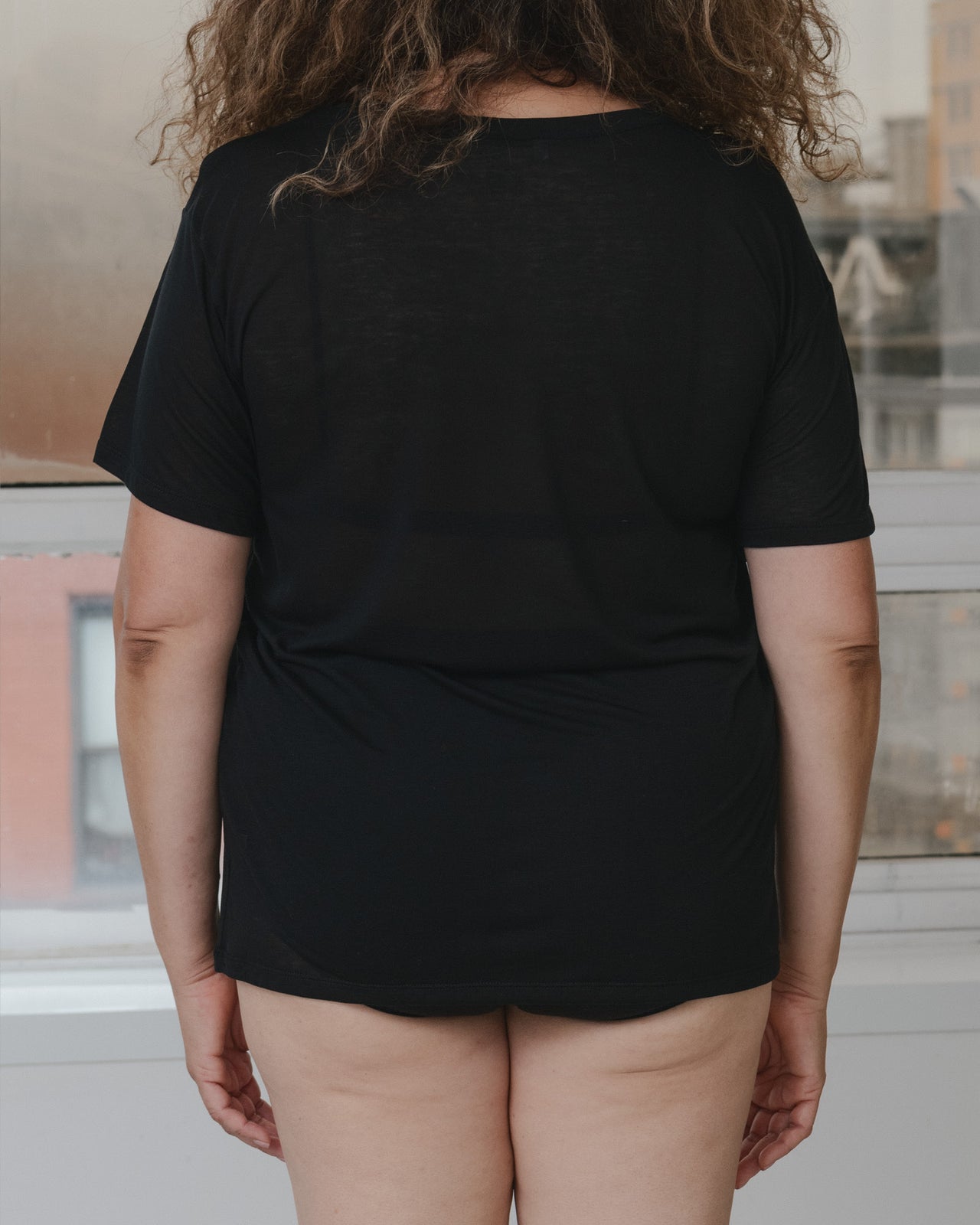 Loose Tee - Bamboo Lyocell - Black