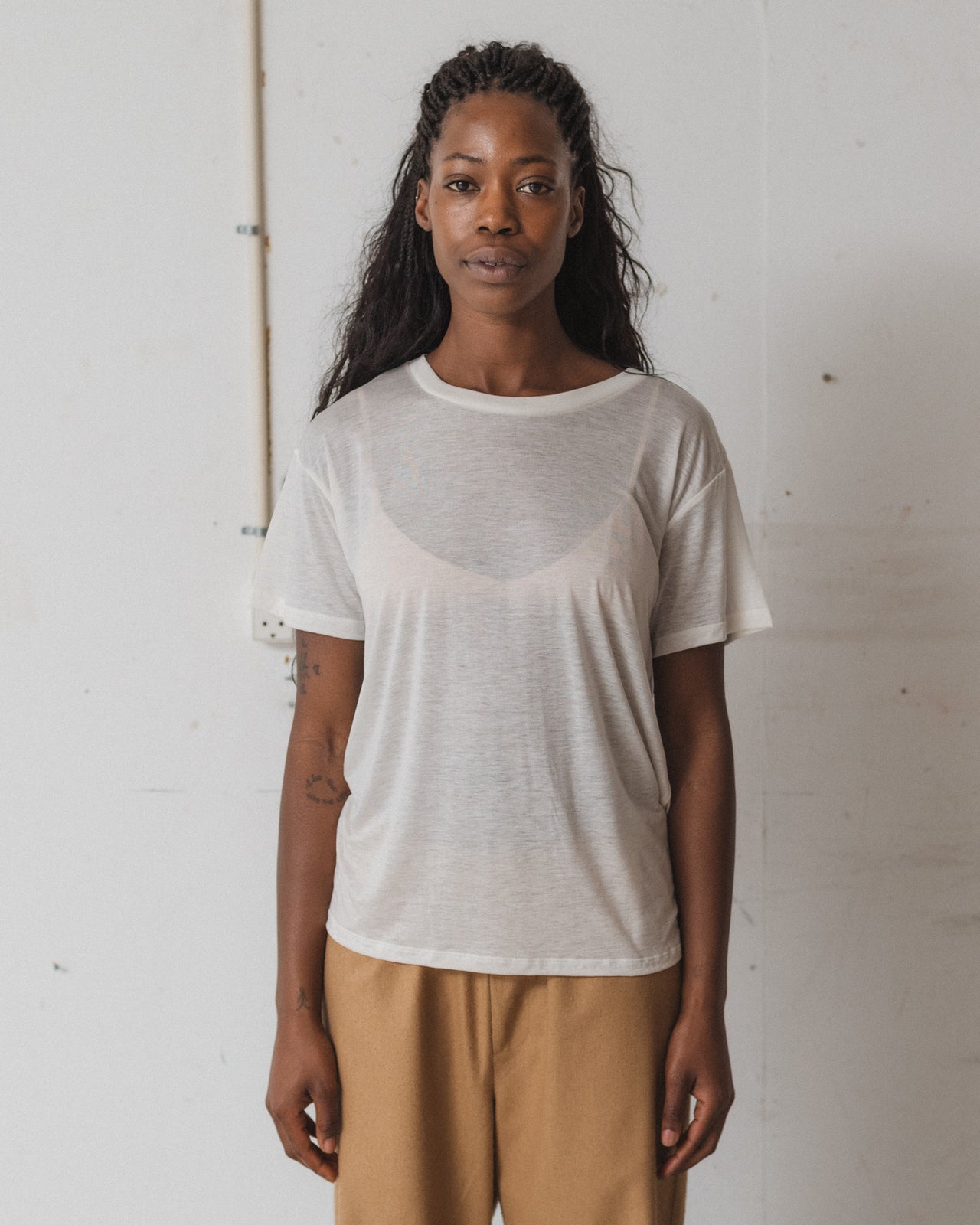 Loose Tee - Bamboo Lyocell - Undyed