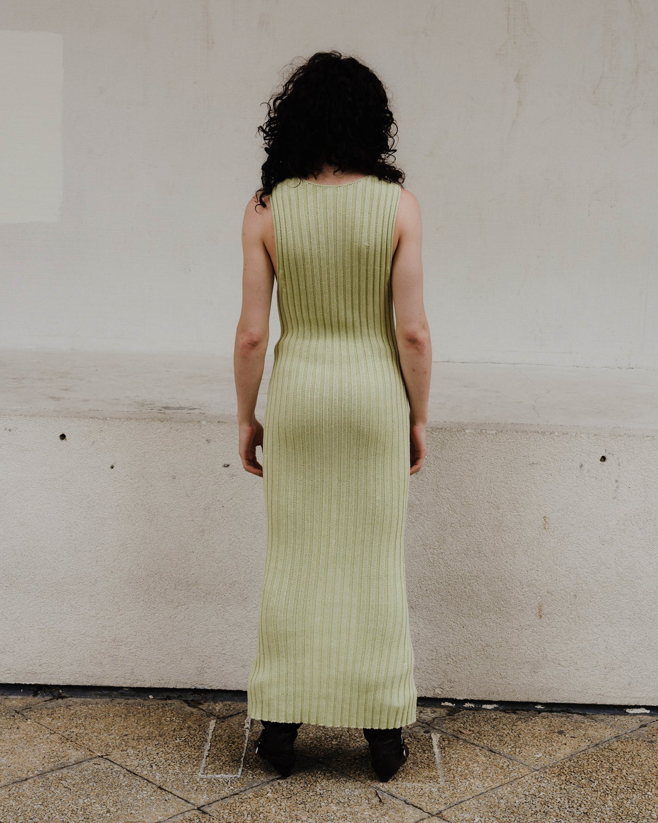 Loulou Sleeveless Dress - Organic Cotton  - Mimosa