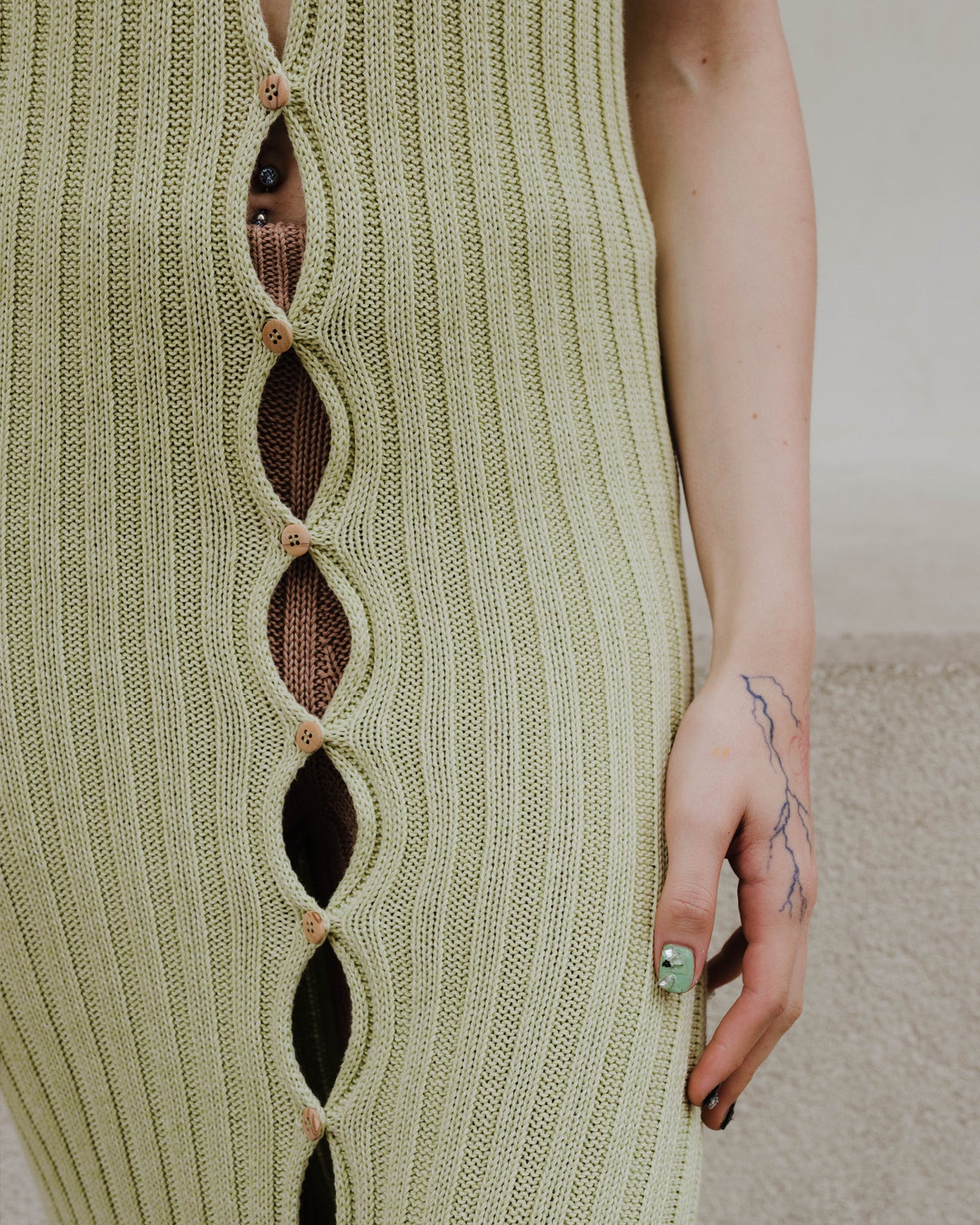 Loulou Sleeveless Dress - Organic Cotton  - Mimosa