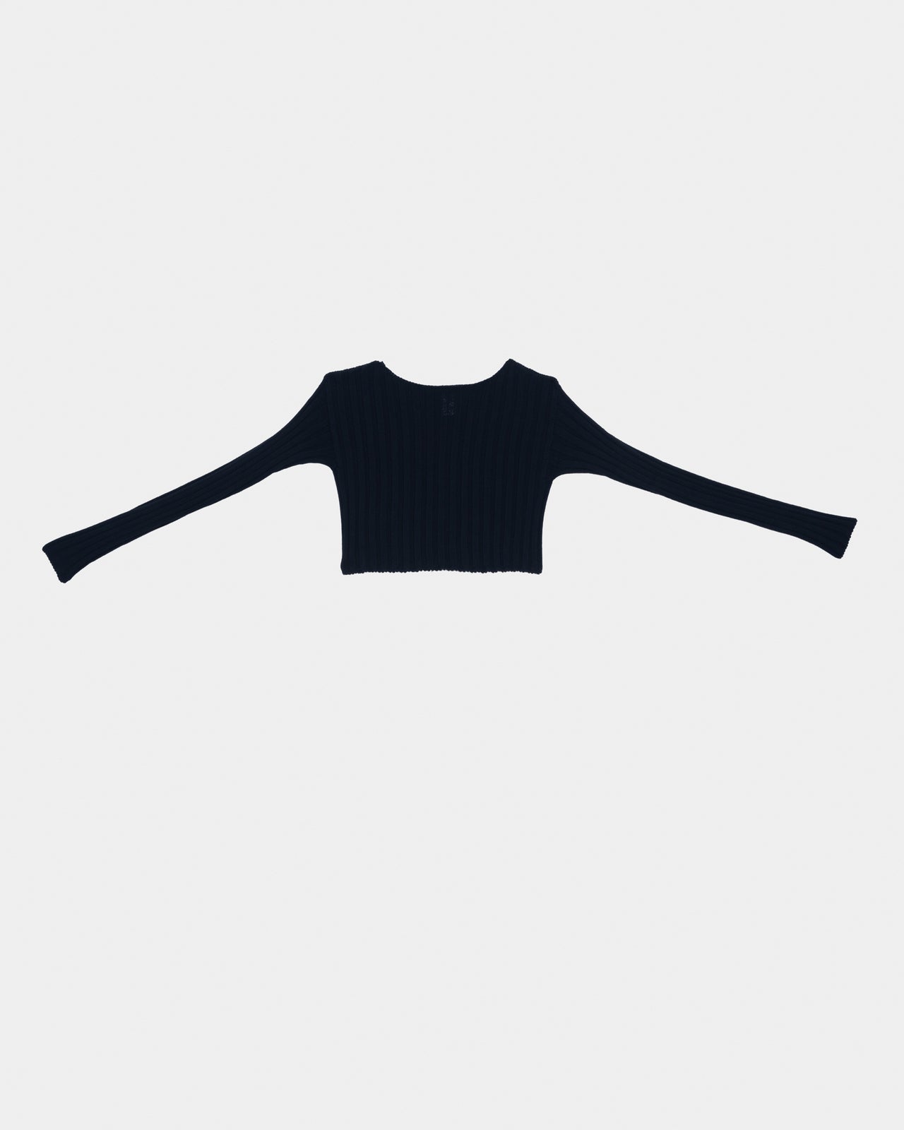 Macau Sweater - Organic Cotton Knit - Black