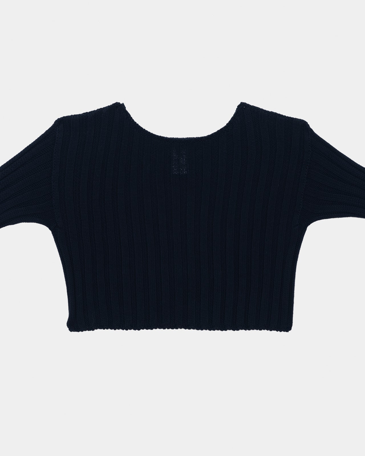 Macau Sweater - Organic Cotton Knit - Black