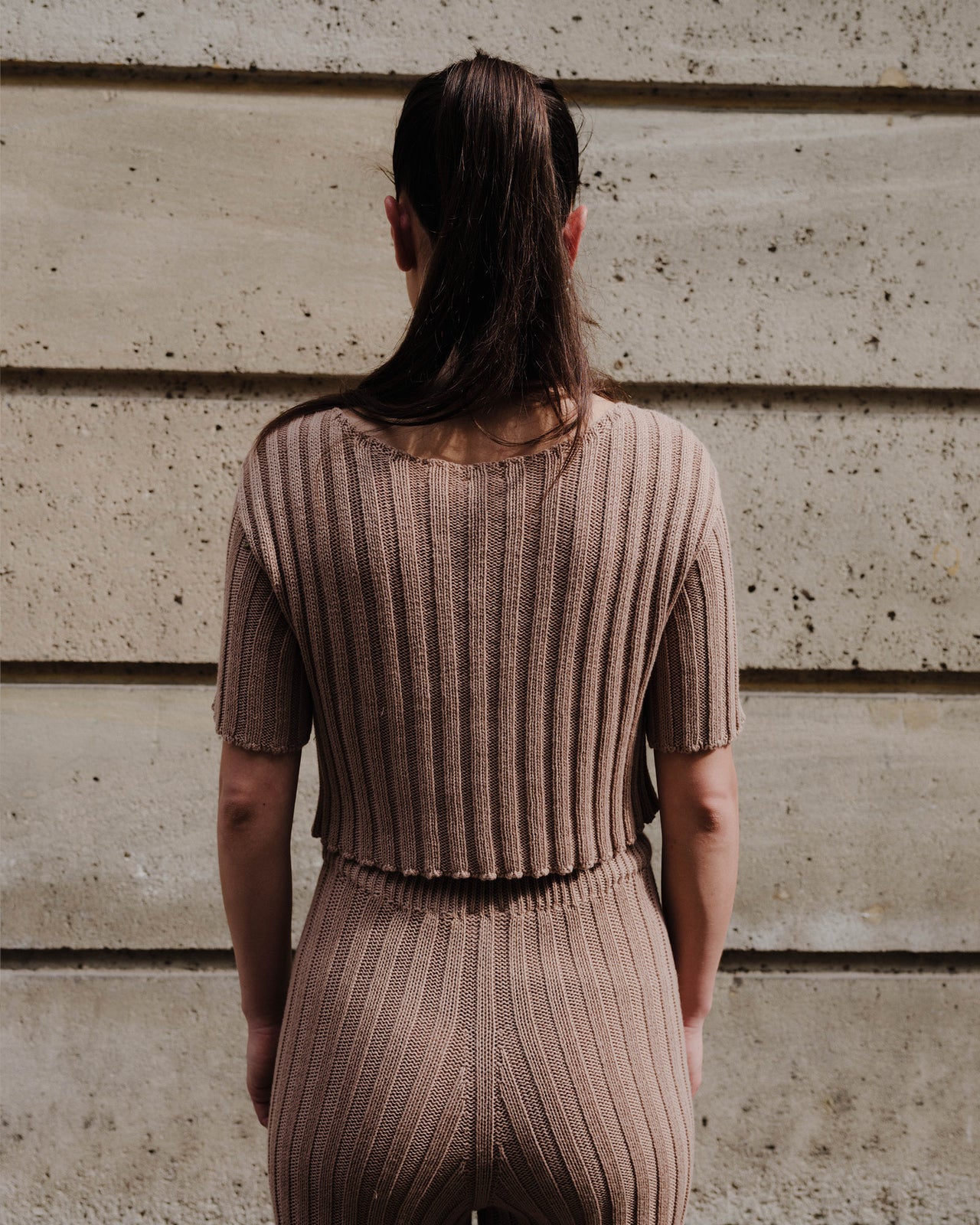 Macau Tee Shirt - Organic Cotton - Brandy