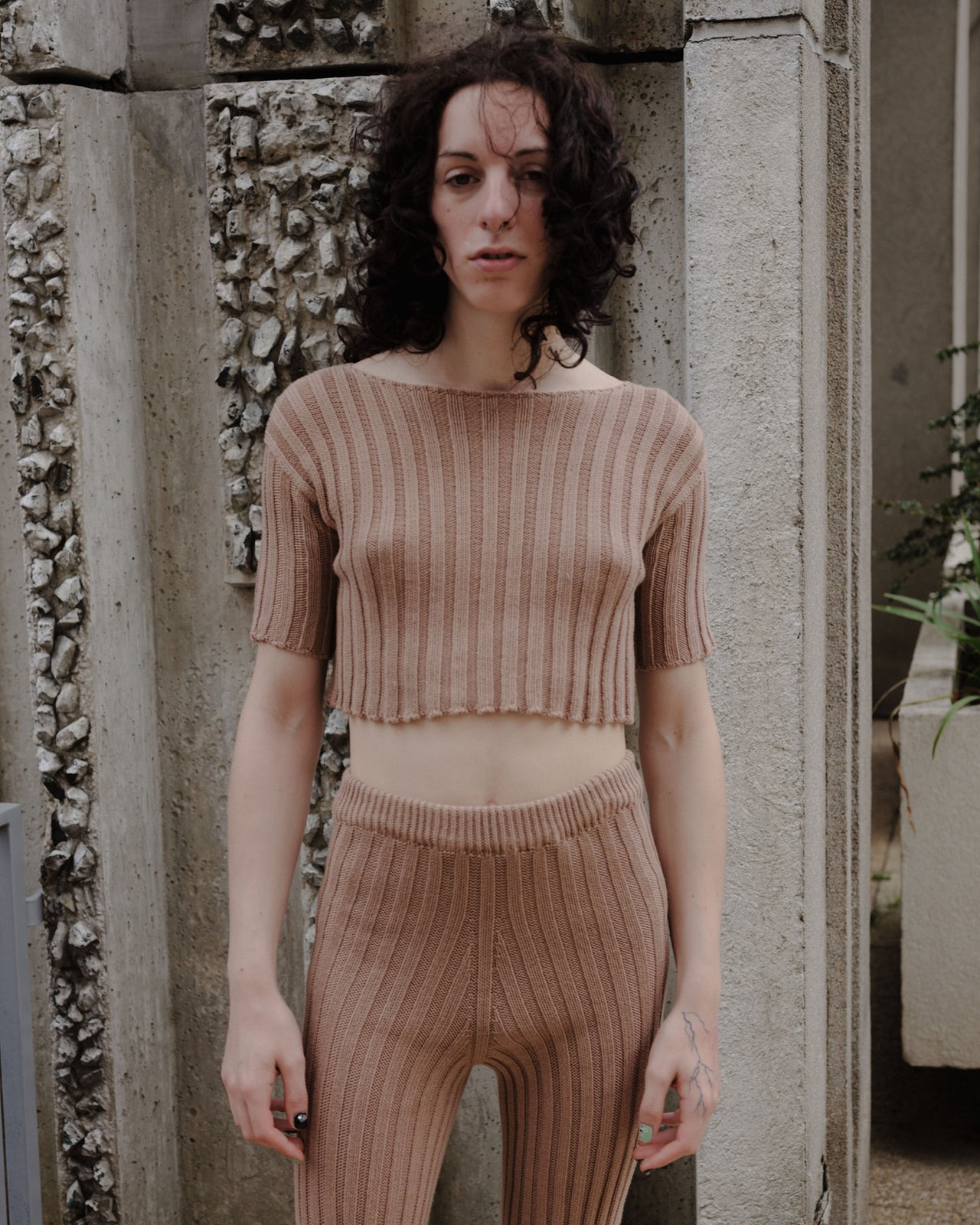 Macau Tee Shirt - Organic Cotton - Brandy