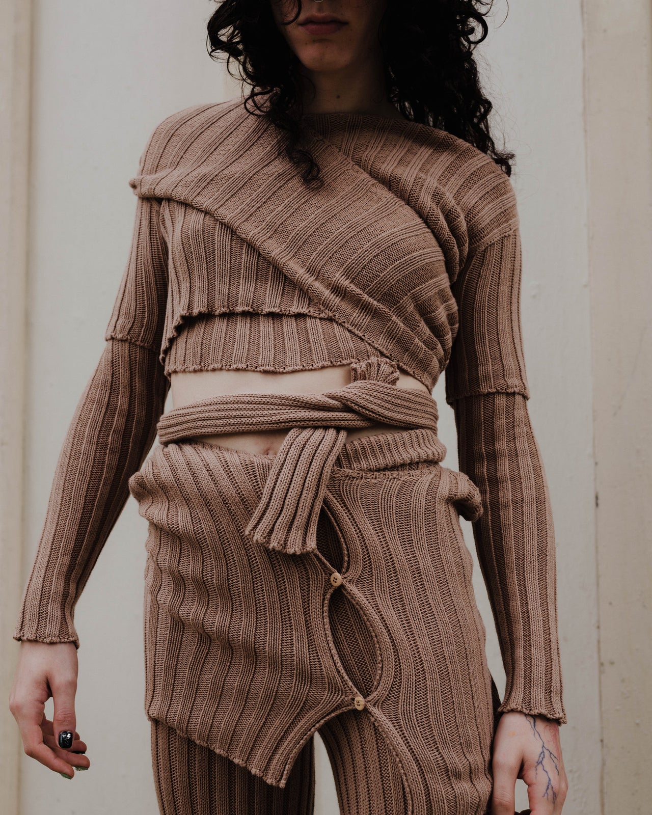 Macau Tee Shirt - Organic Cotton - Brandy