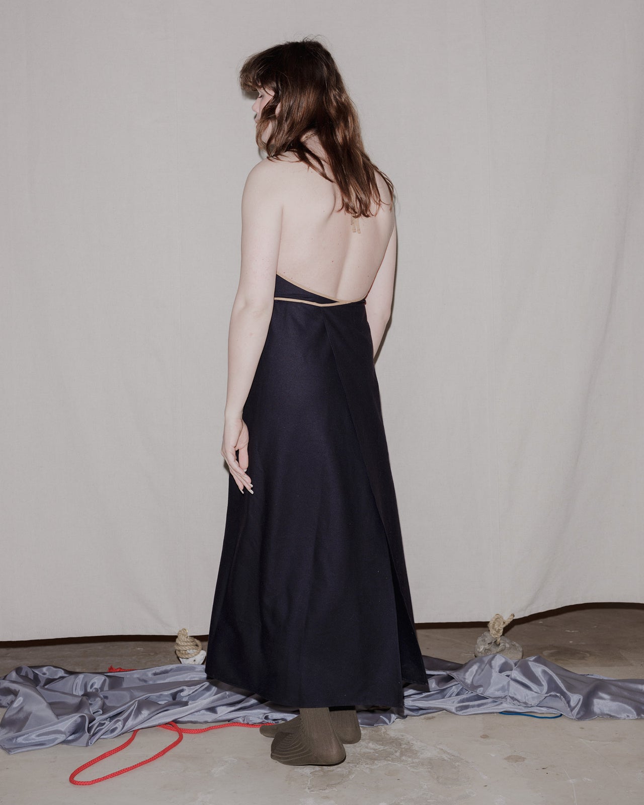 Mar Dress - Wild Silk - Black - AU23