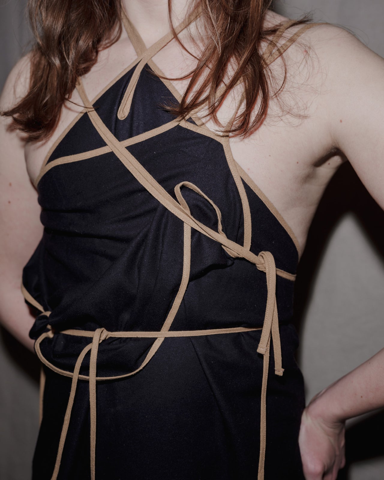 Mar Dress - Wild Silk - Black - AU23