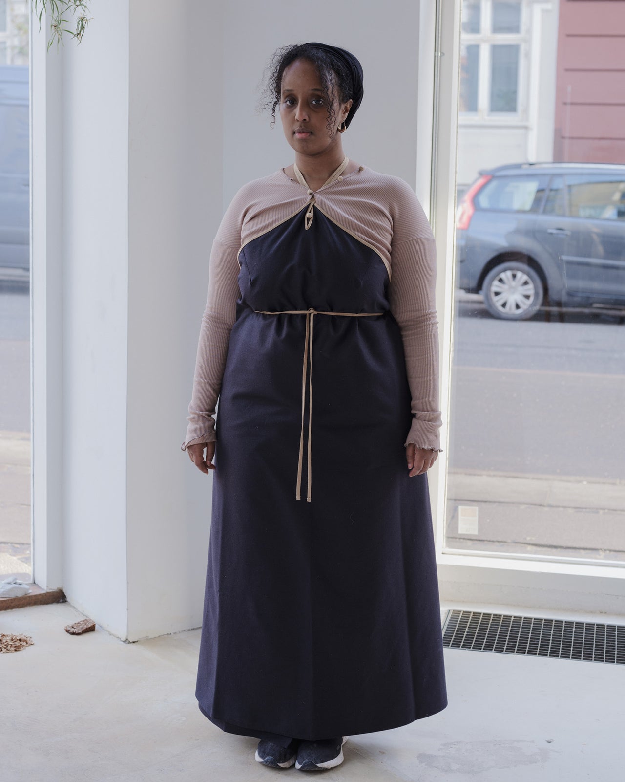 Mar Dress - Wild Silk - Black - AU23