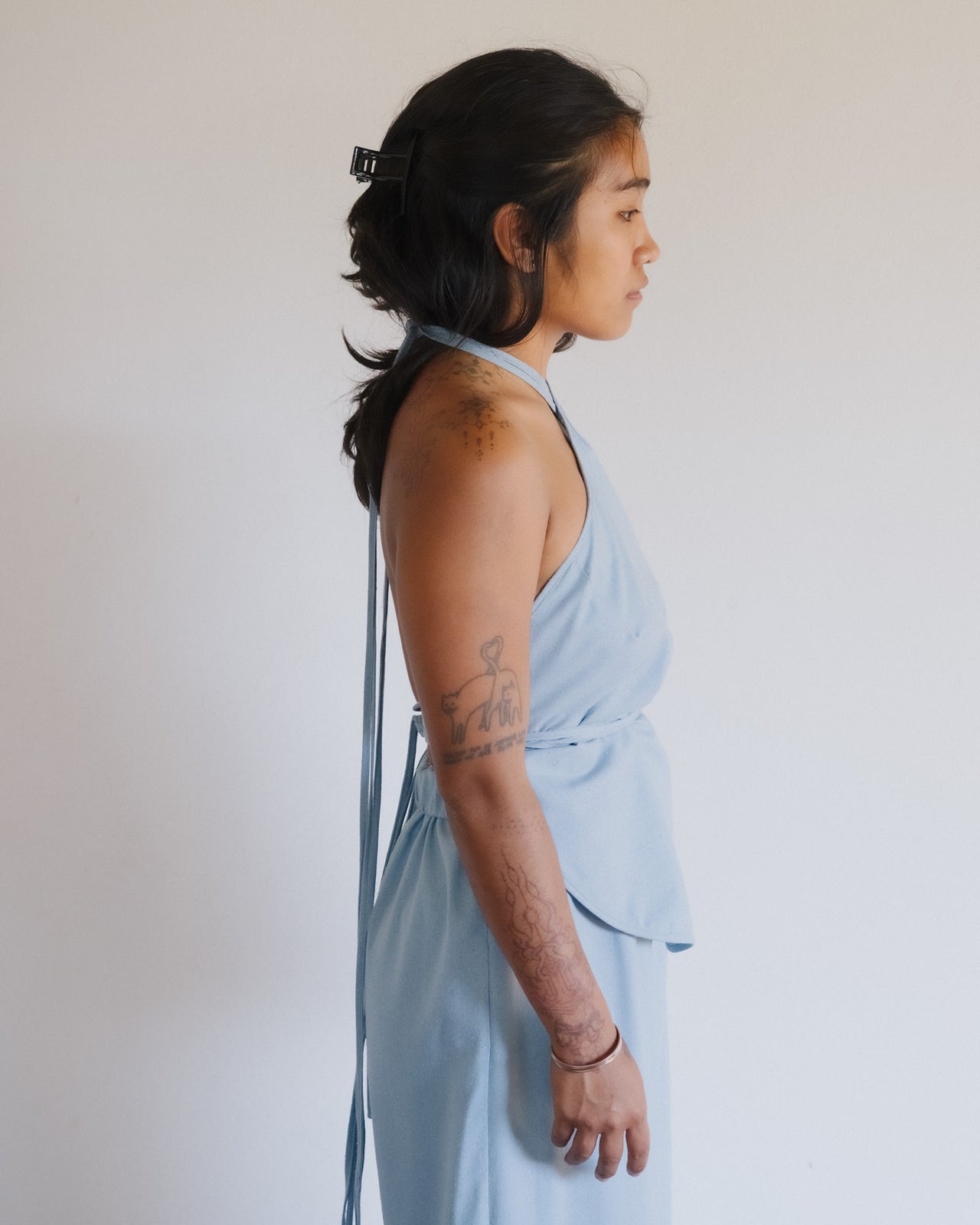 Mar Top - Wild Silk - Seri Blue