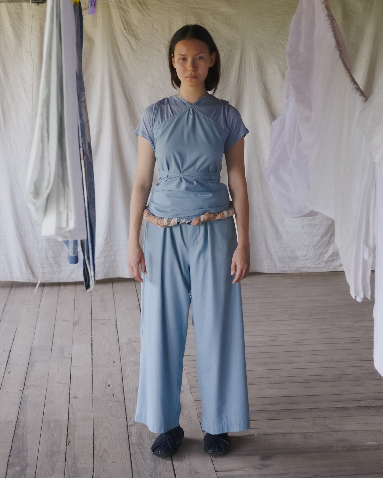 Mar Top - Wild Silk - Seri Blue