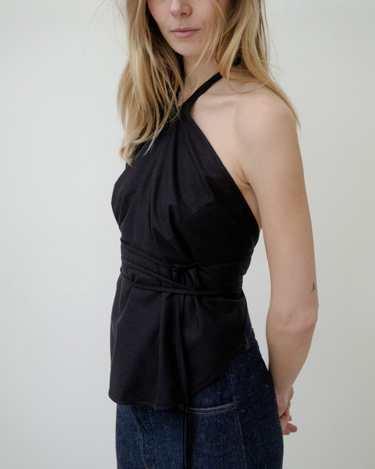 Mar Top - Wild Silk - Black