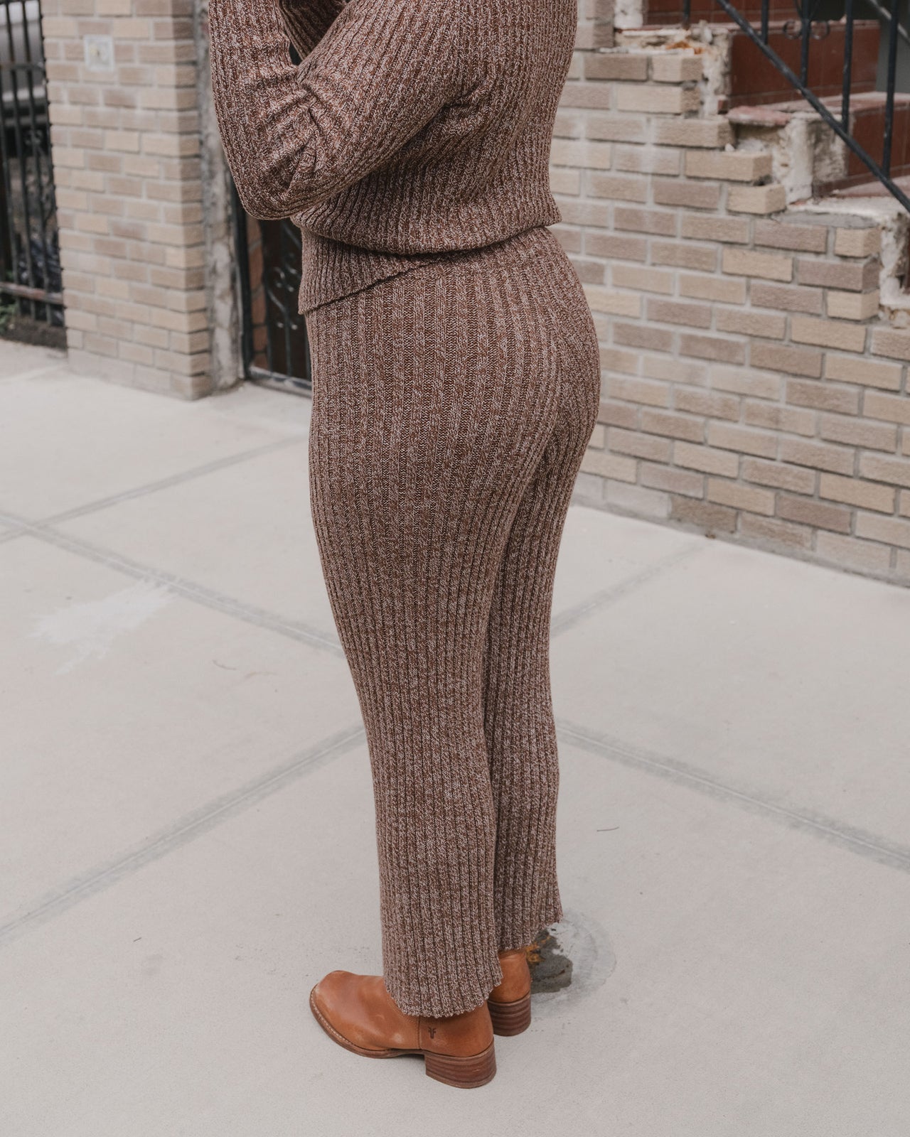 Maru Pants - Organic Cotton - Grey Brown Melange