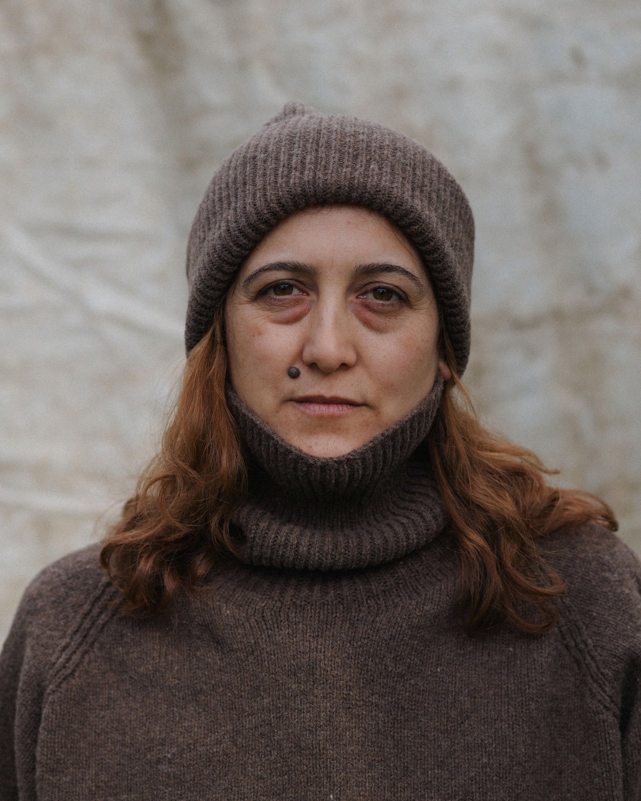 Mea Beanie - Arles Merino Wool - Burel Brown