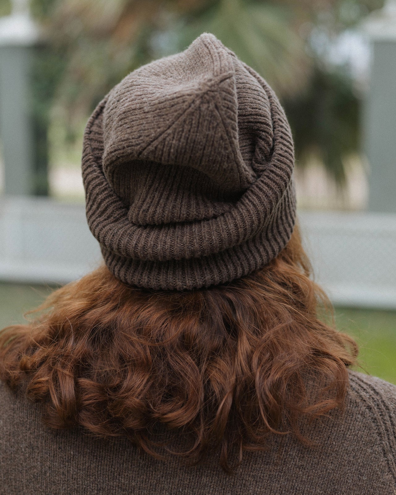 Mea Beanie - Arles Merino Wool - Burel Brown