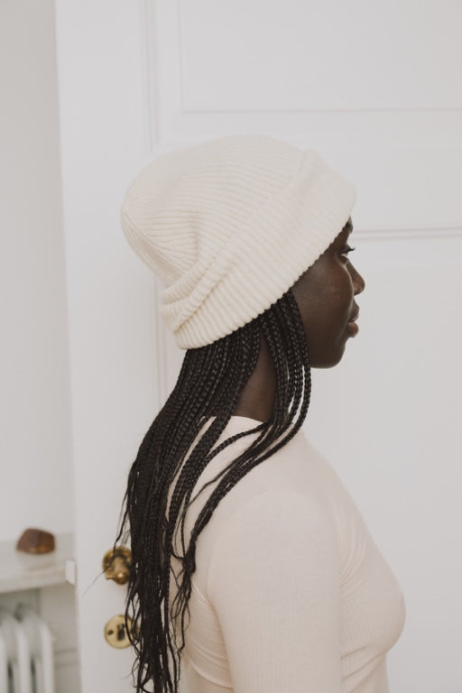 Mea Beanie - Arles Merino Wool - Chaume Sand