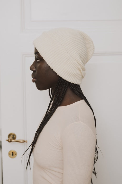Mea Beanie - Arles Merino Wool - Chaume Sand