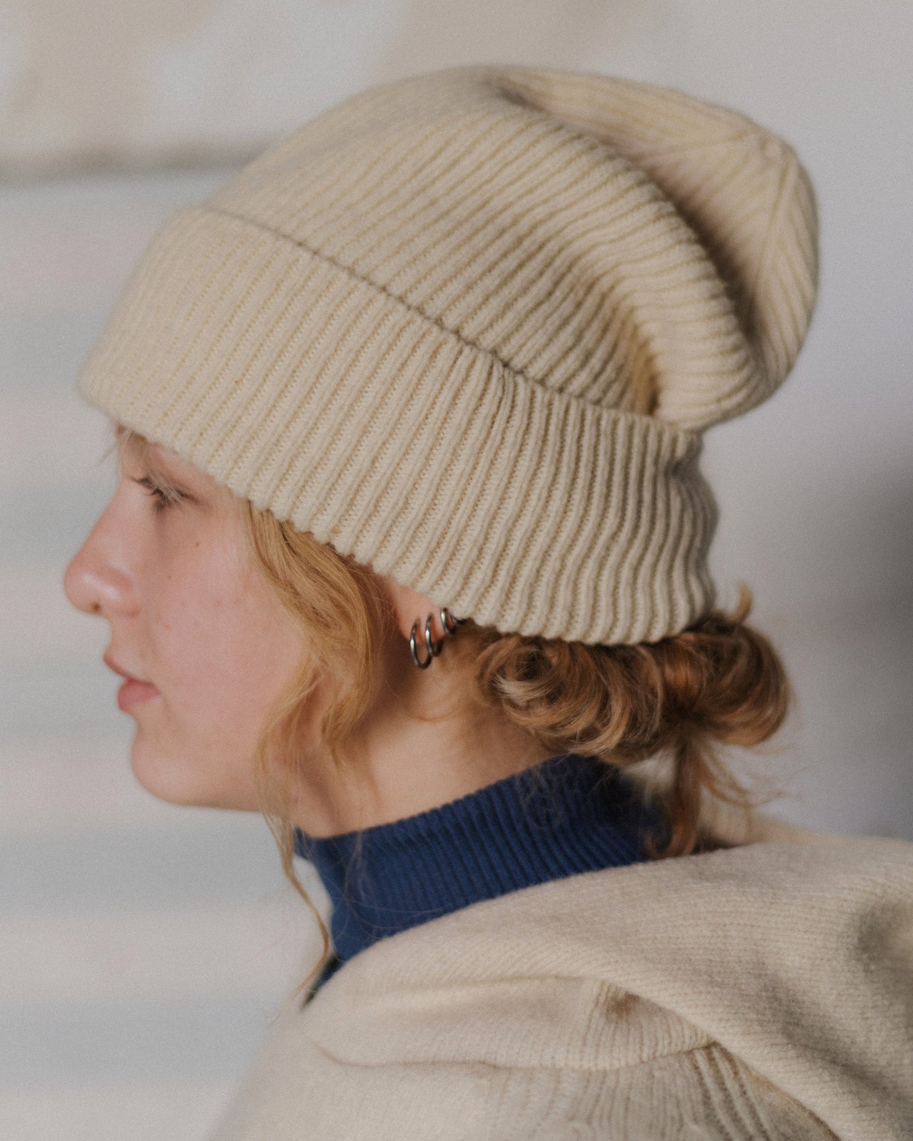 Mea Beanie - Arles Merino Wool - Chaume Sand