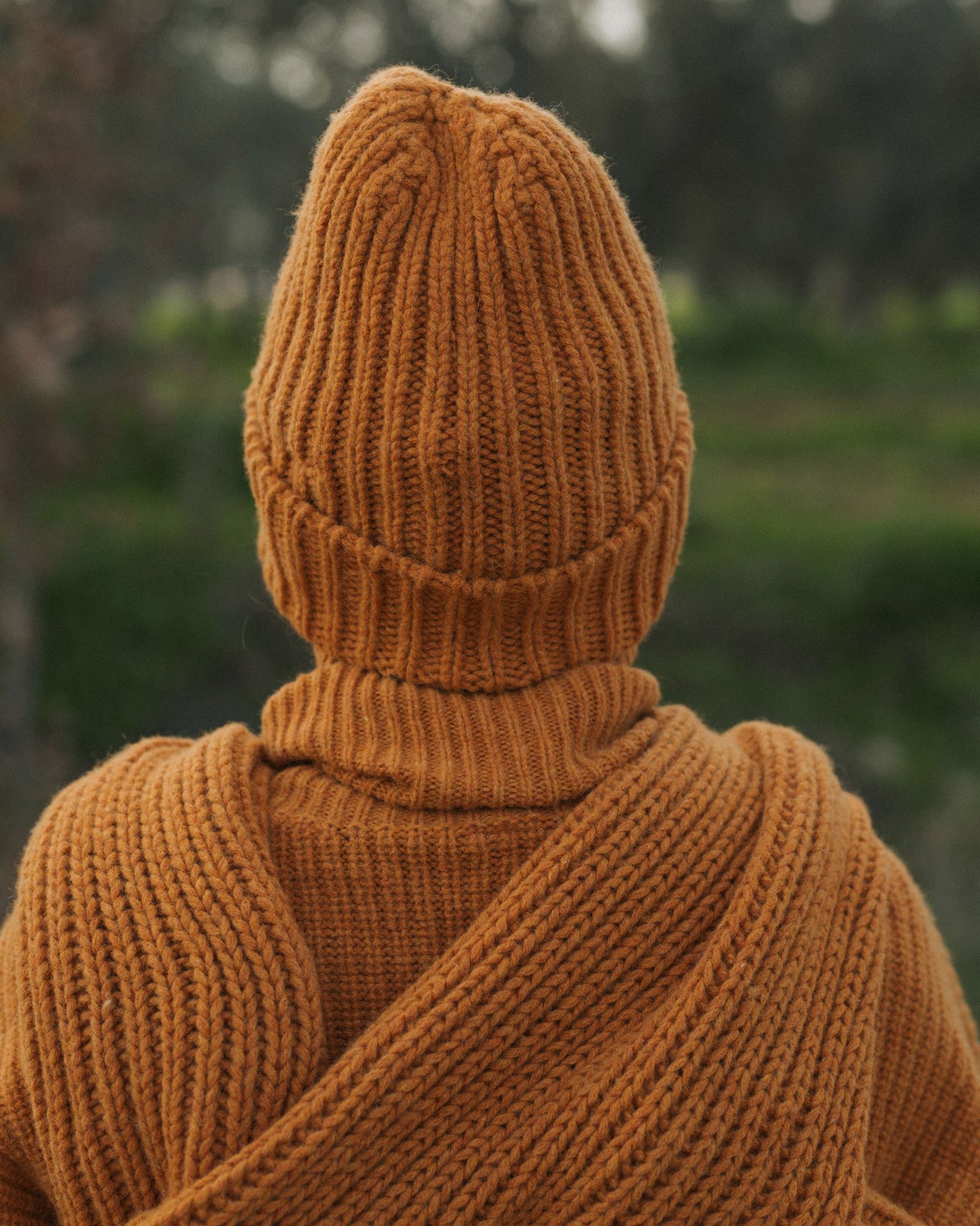 Mea Beanie - Arles Merino Wool - Clair Orange