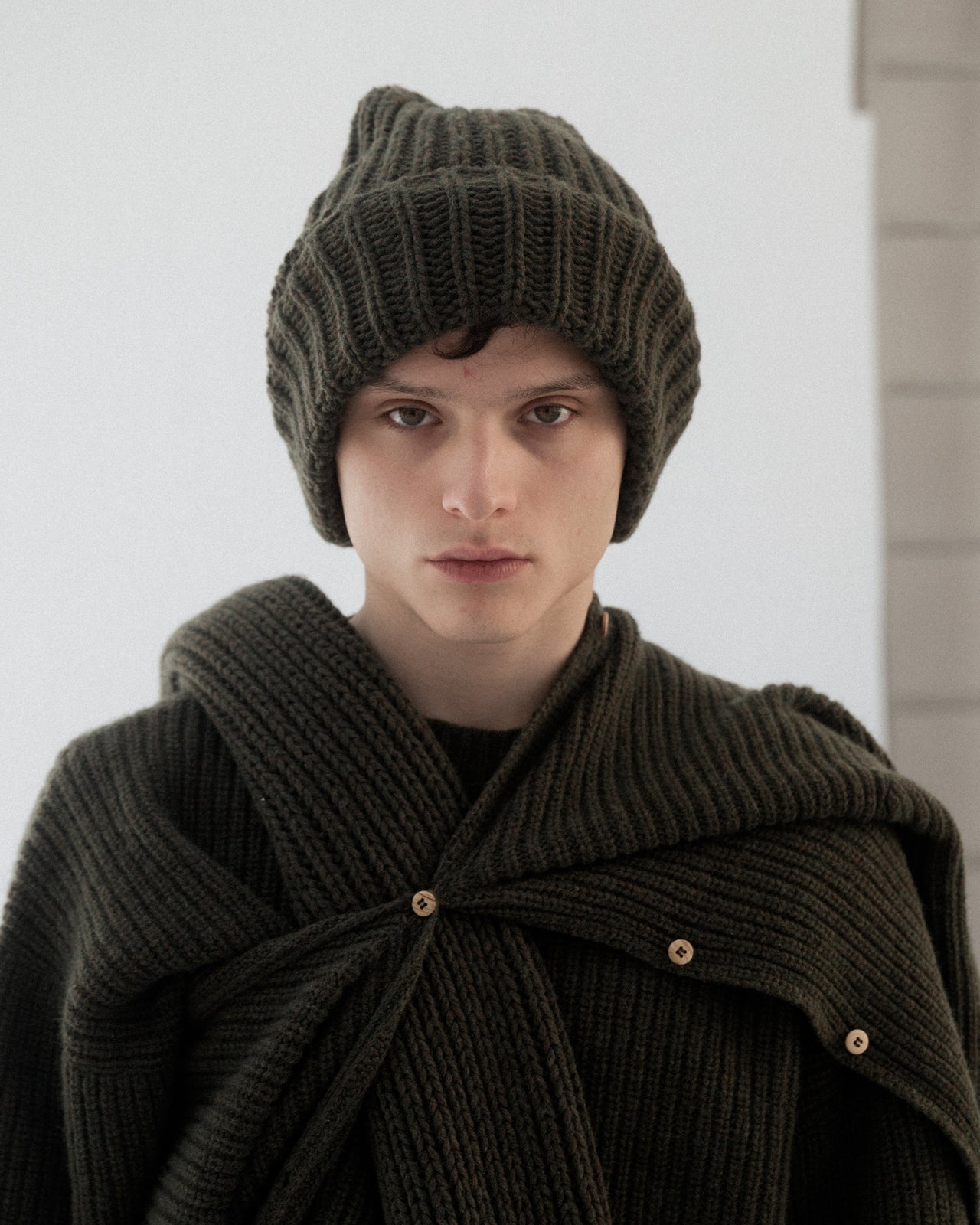 Mea Beanie - Recycled Wool - Foret