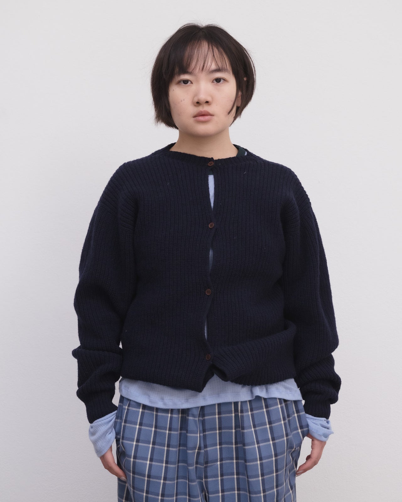 Mea Cardigan - Arles Merino Wool - Navy