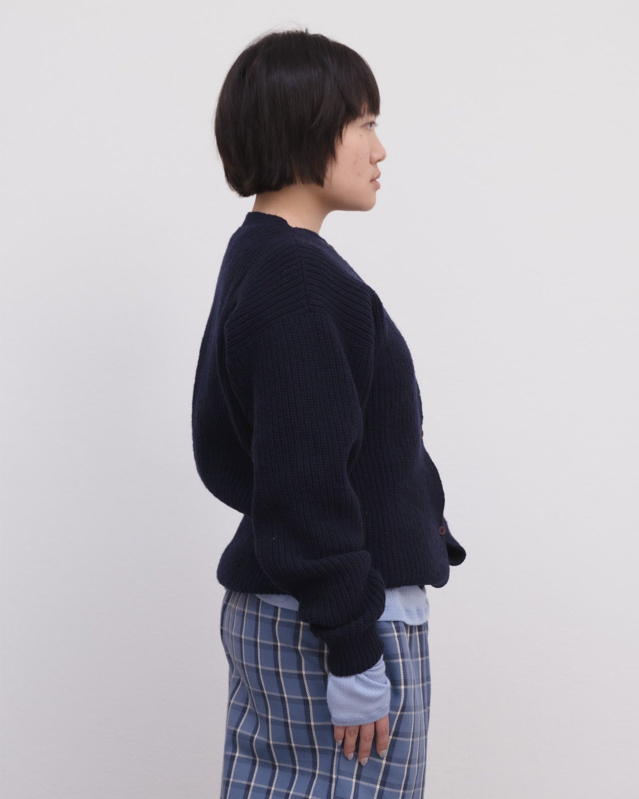 Mea Cardigan - Arles Merino Wool - Navy