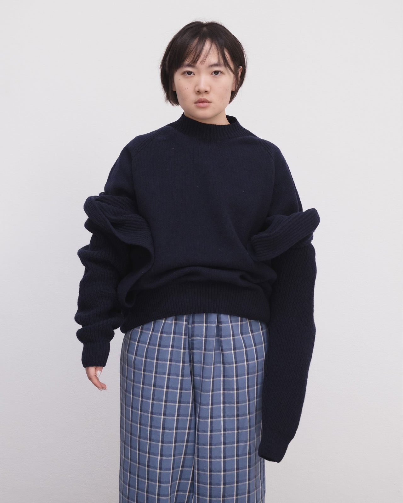 Mea Cardigan - Arles Merino Wool - Navy