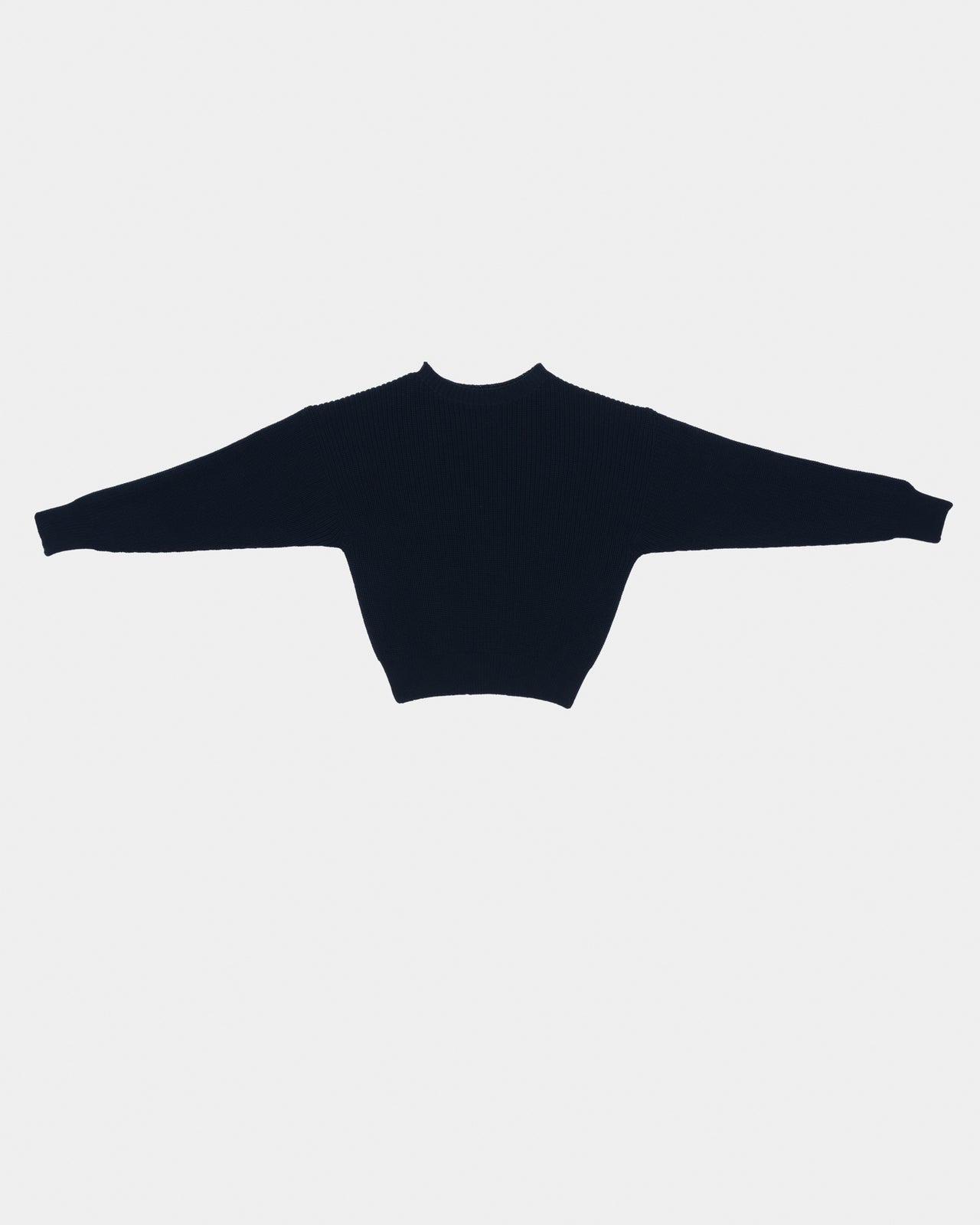 Mea Pullover - Organic Cotton Knit - Black