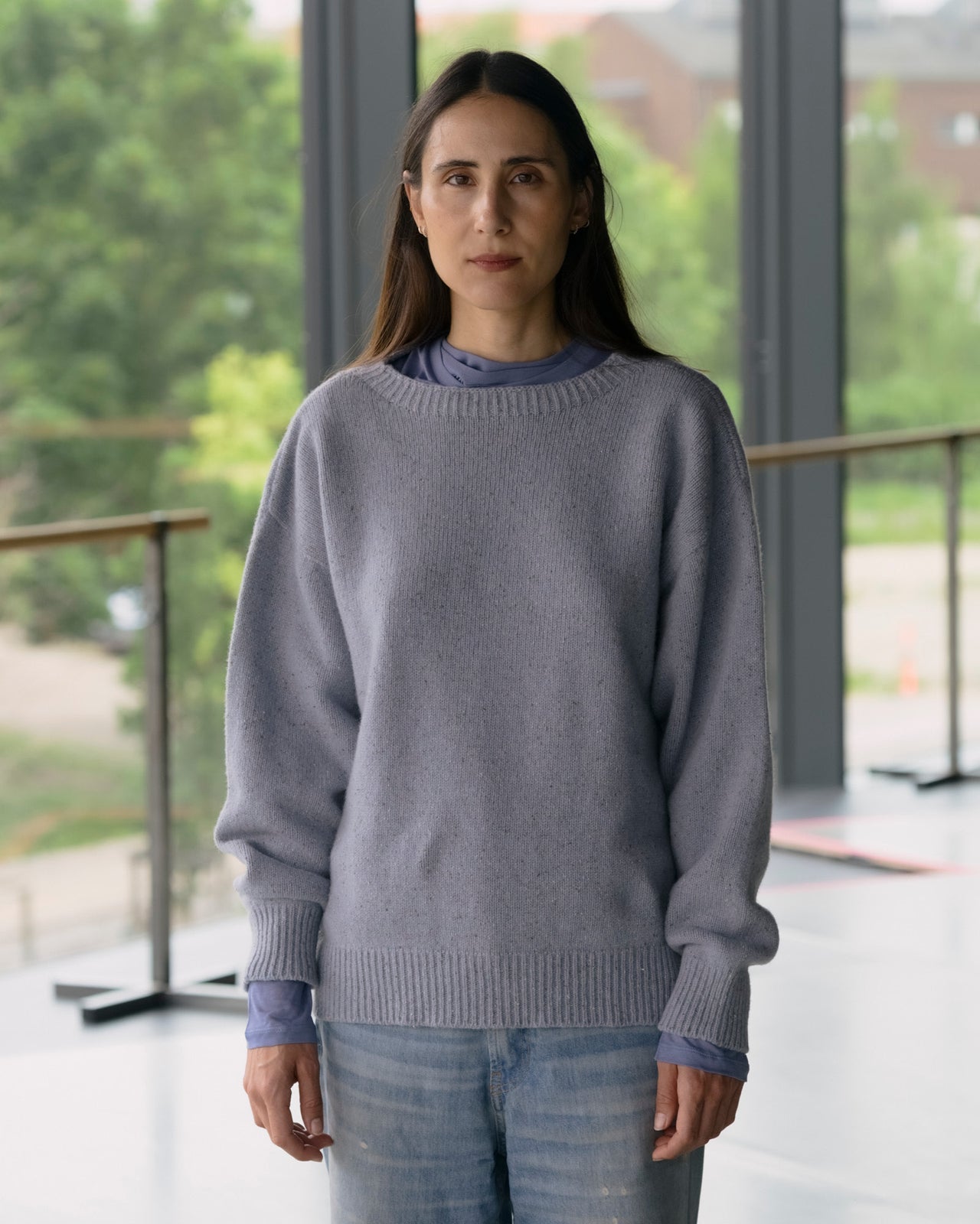 Mea Sweater - Recycled Wool - Ocean