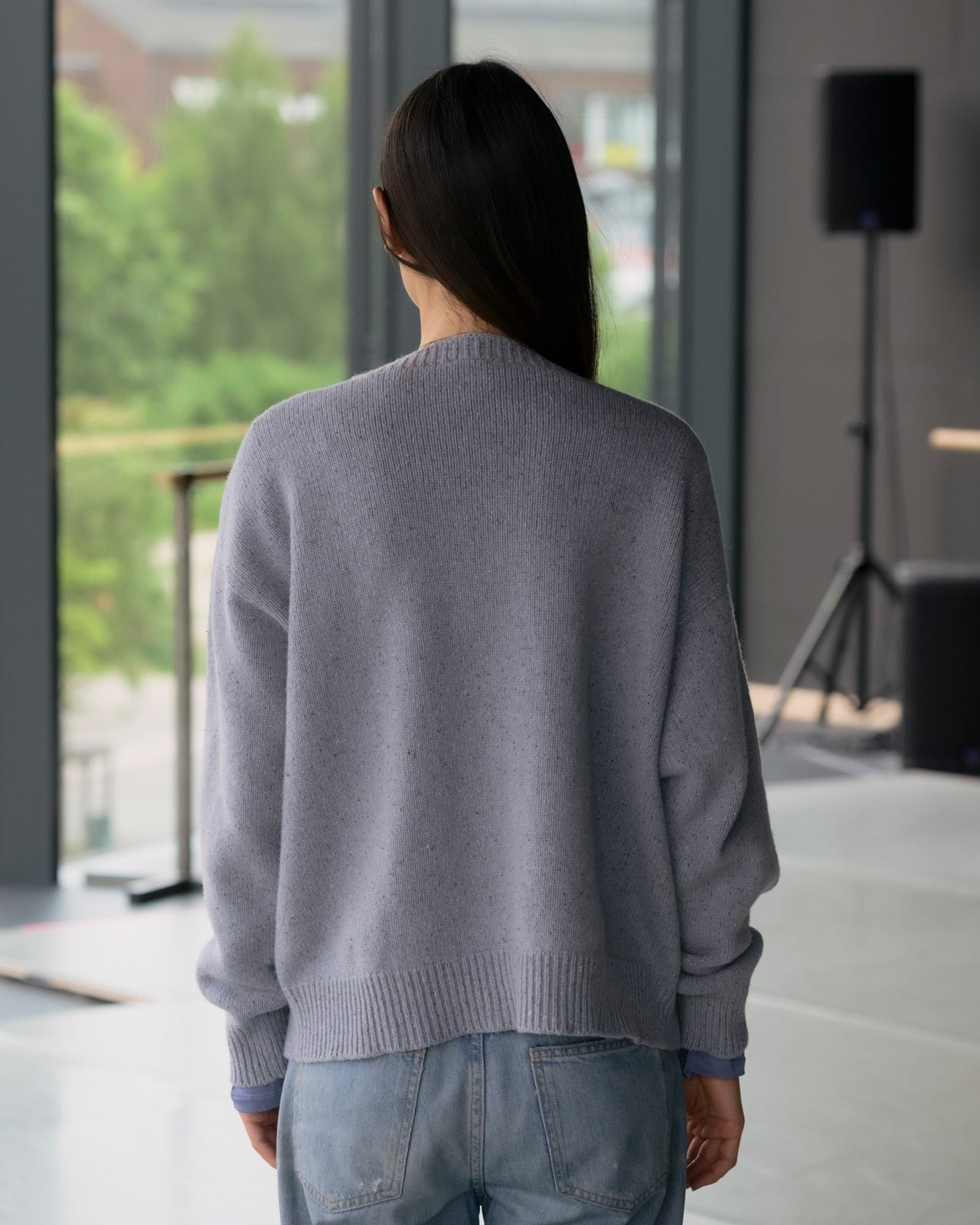 Mea Sweater - Recycled Wool - Ocean