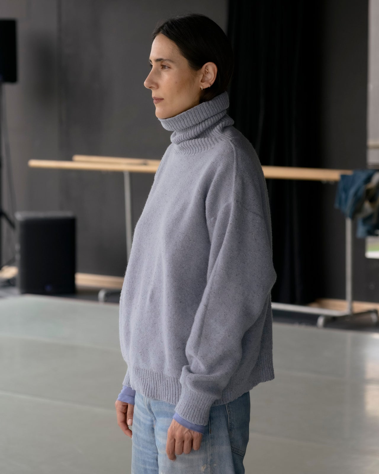 Mea Turtleneck - Recycled Wool - Ocean