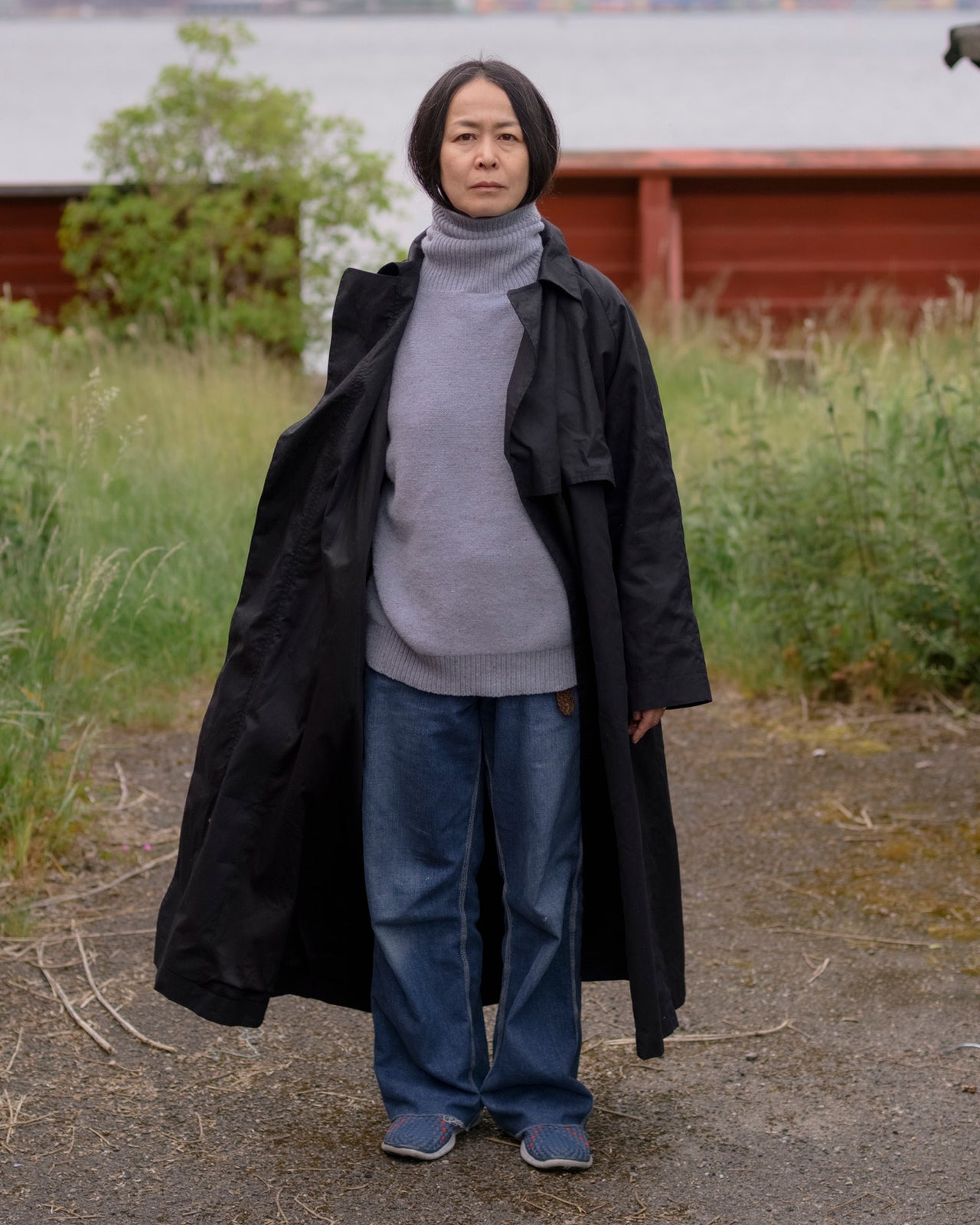 Mea Turtleneck - Recycled Wool - Ocean