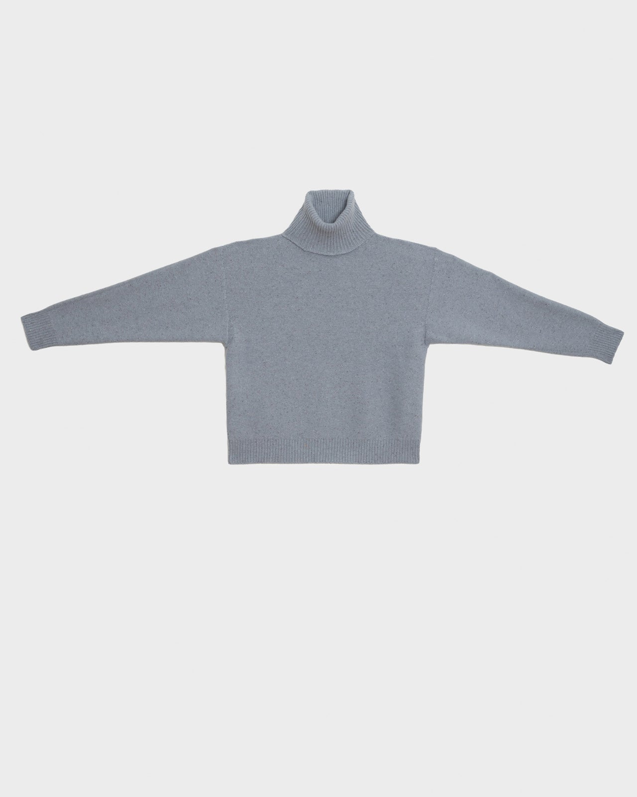 Mea Turtleneck - Recycled Wool - Ocean