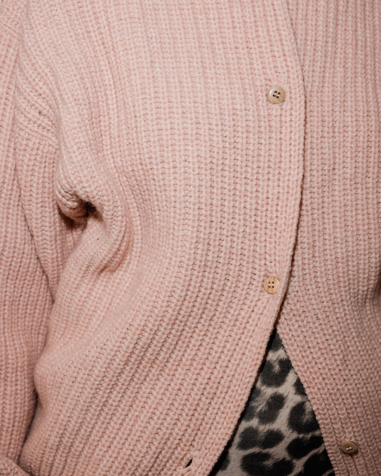 Mea Cardigan - Recycled Wool - Pink Fa - WT23 – Baserange Store, Melbourne  - Wurundjeri Country
