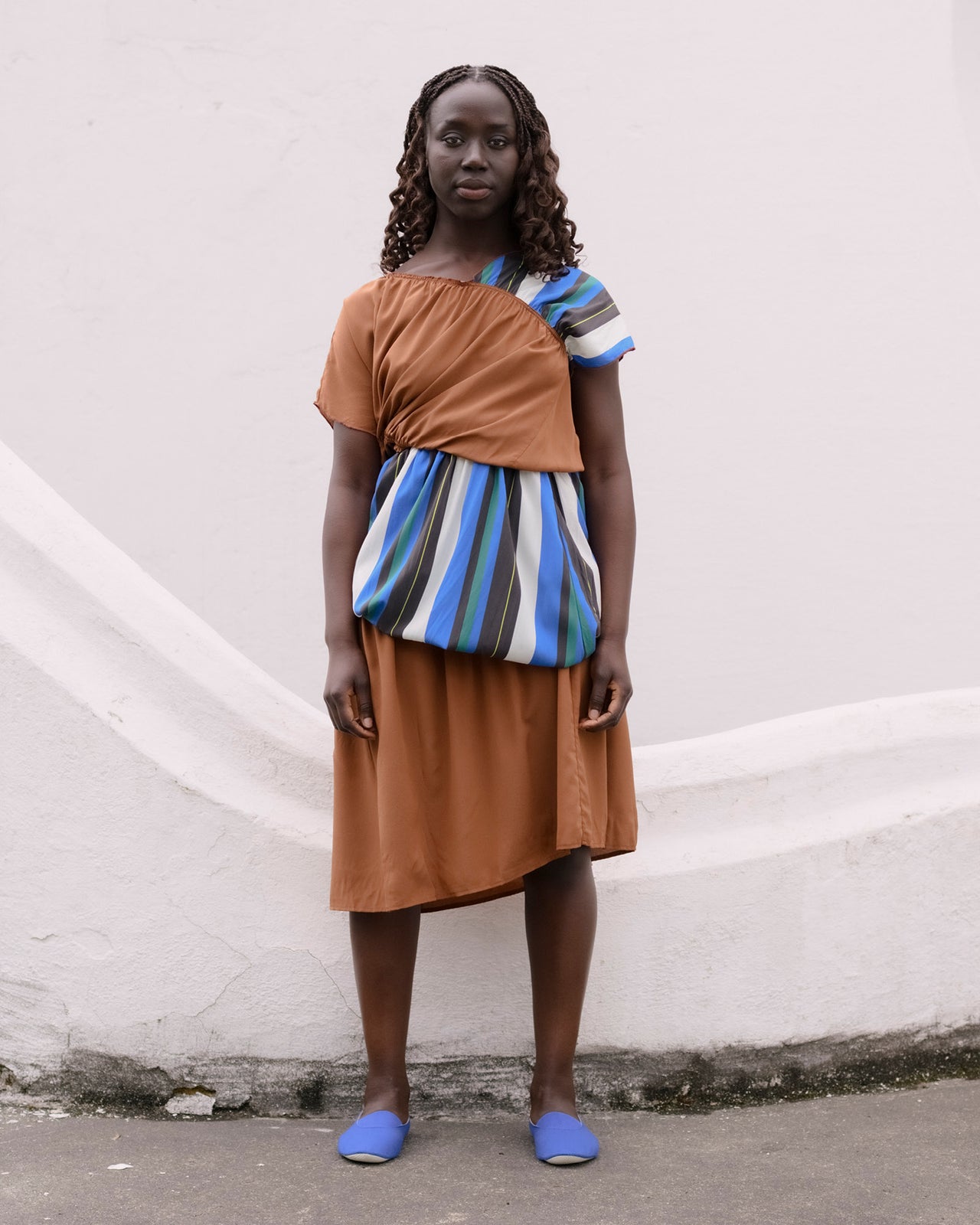 Meco Skirt - Silk Crepe - Ocular