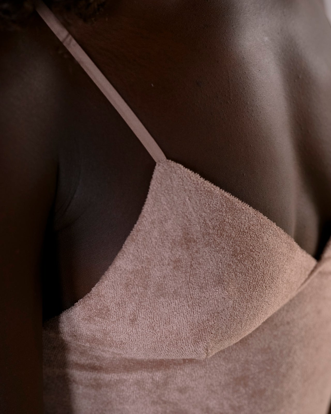 Mississippi Body - Ecovero Velour - Alba Brown