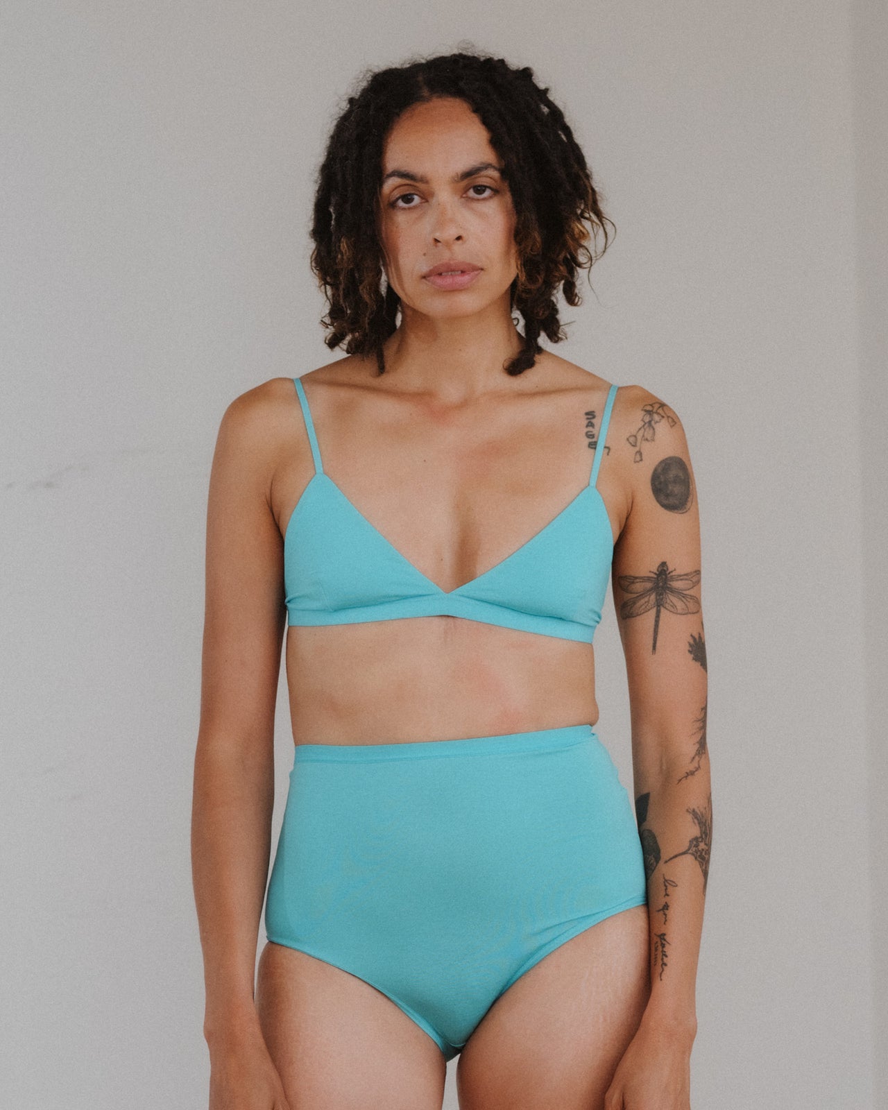 Mississippi Bra - Bamboo Lyocell - Charles Turquoise