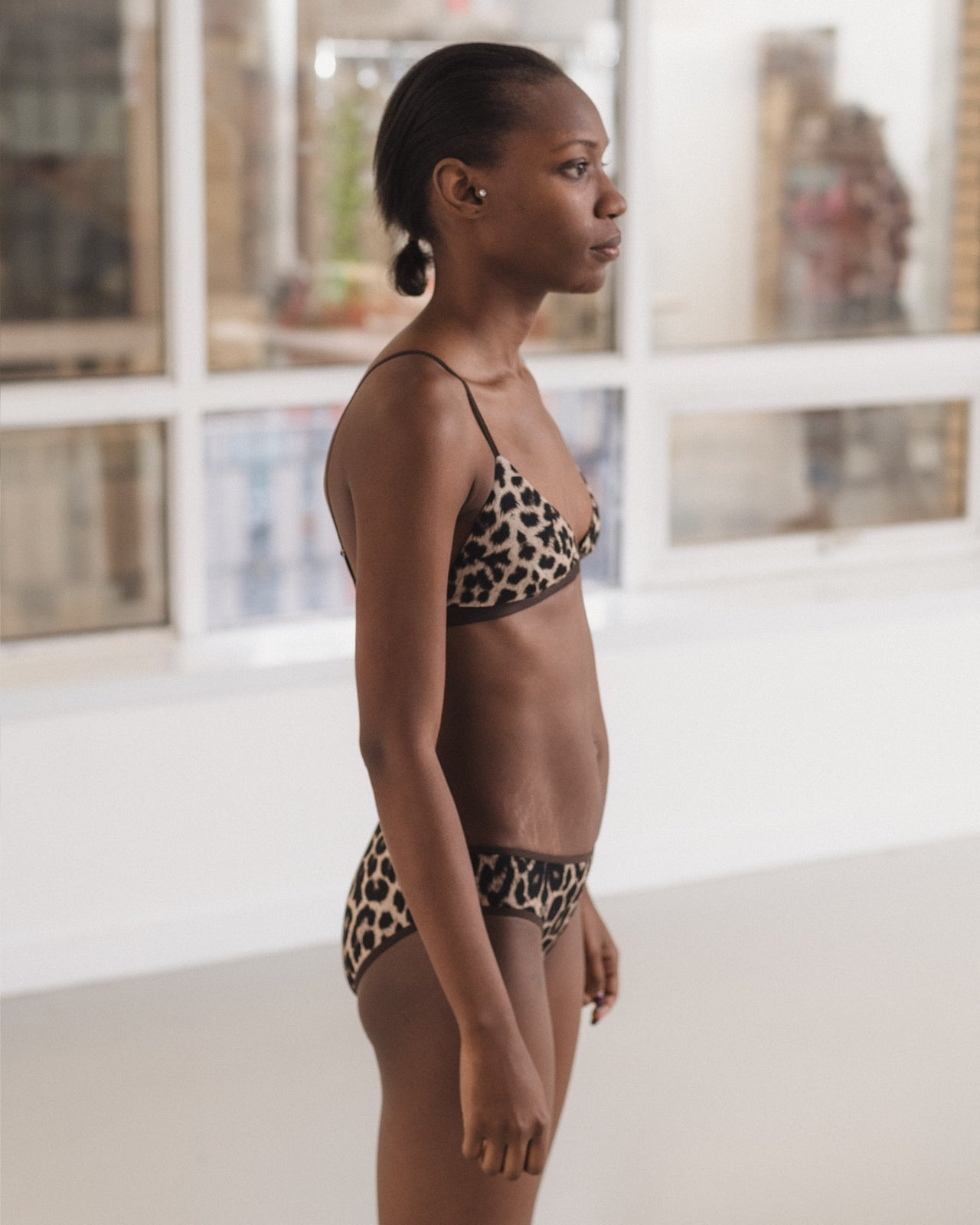 Mississippi Bra - Circulose Jersey - Leopard