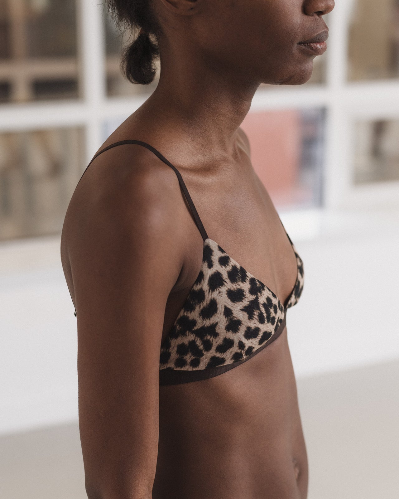 Mississippi Bra - Circulose Jersey - Leopard
