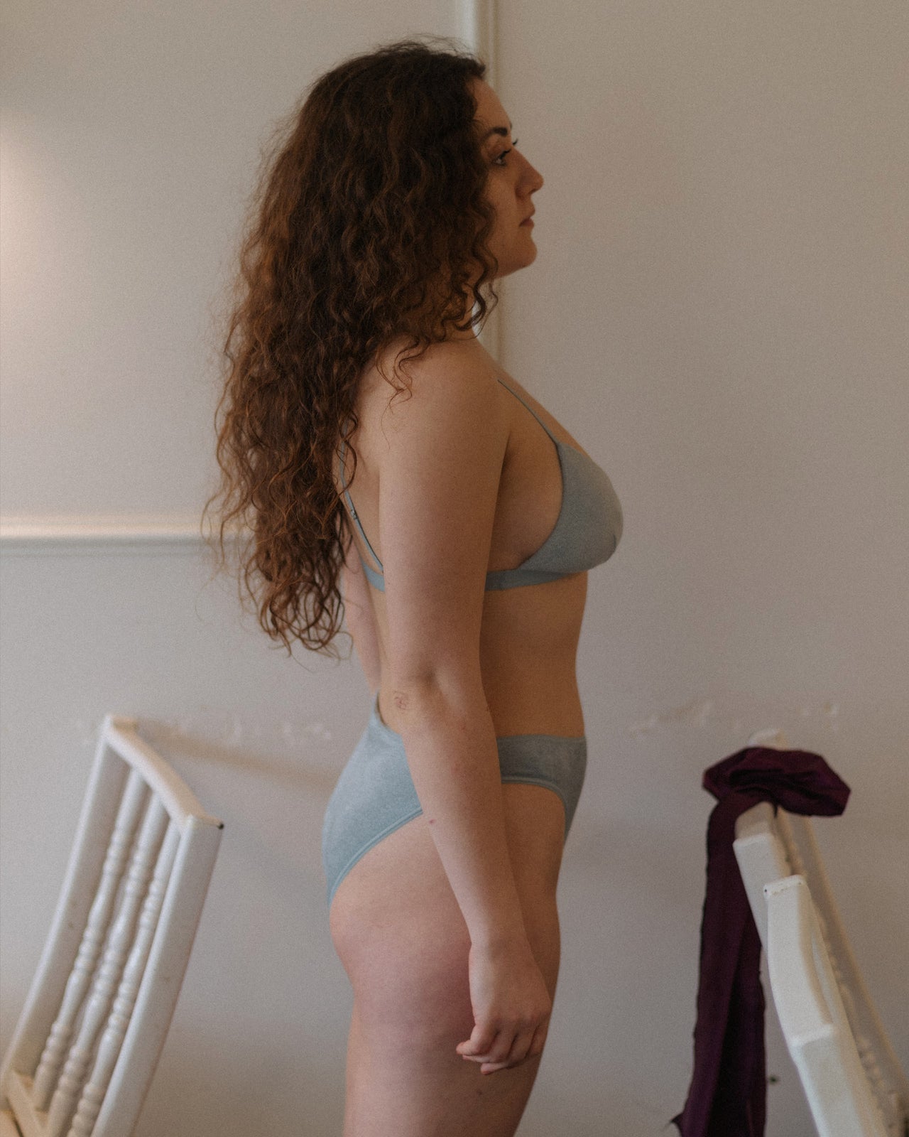 Mississippi Bra - Velour - Toom Grey