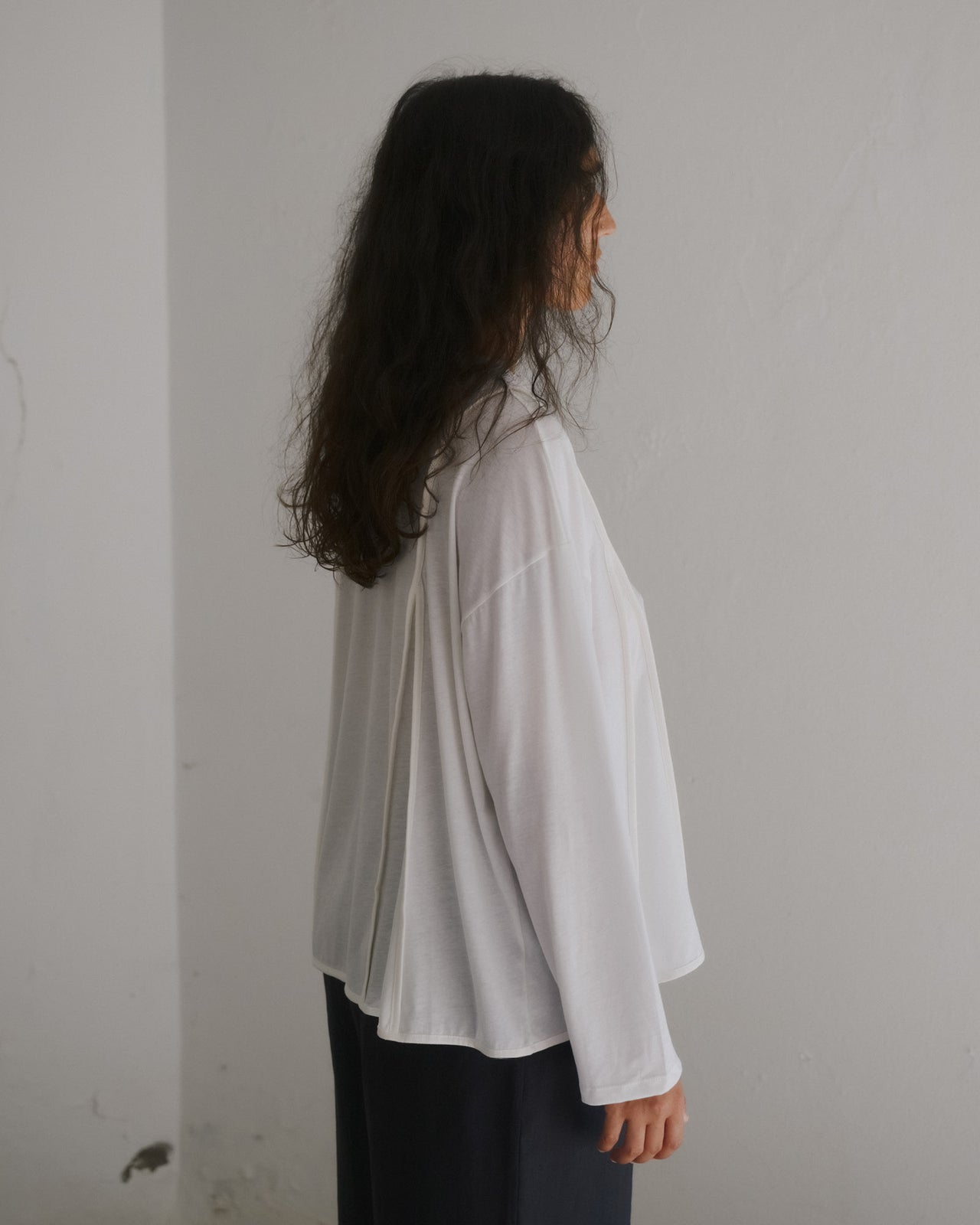 Mul Long Sleeve Tee - Deadstock Cotton - Off-White