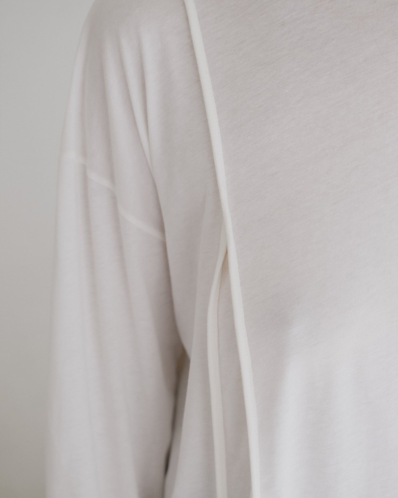 Mul Long Sleeve Tee - Deadstock Cotton - Off-White