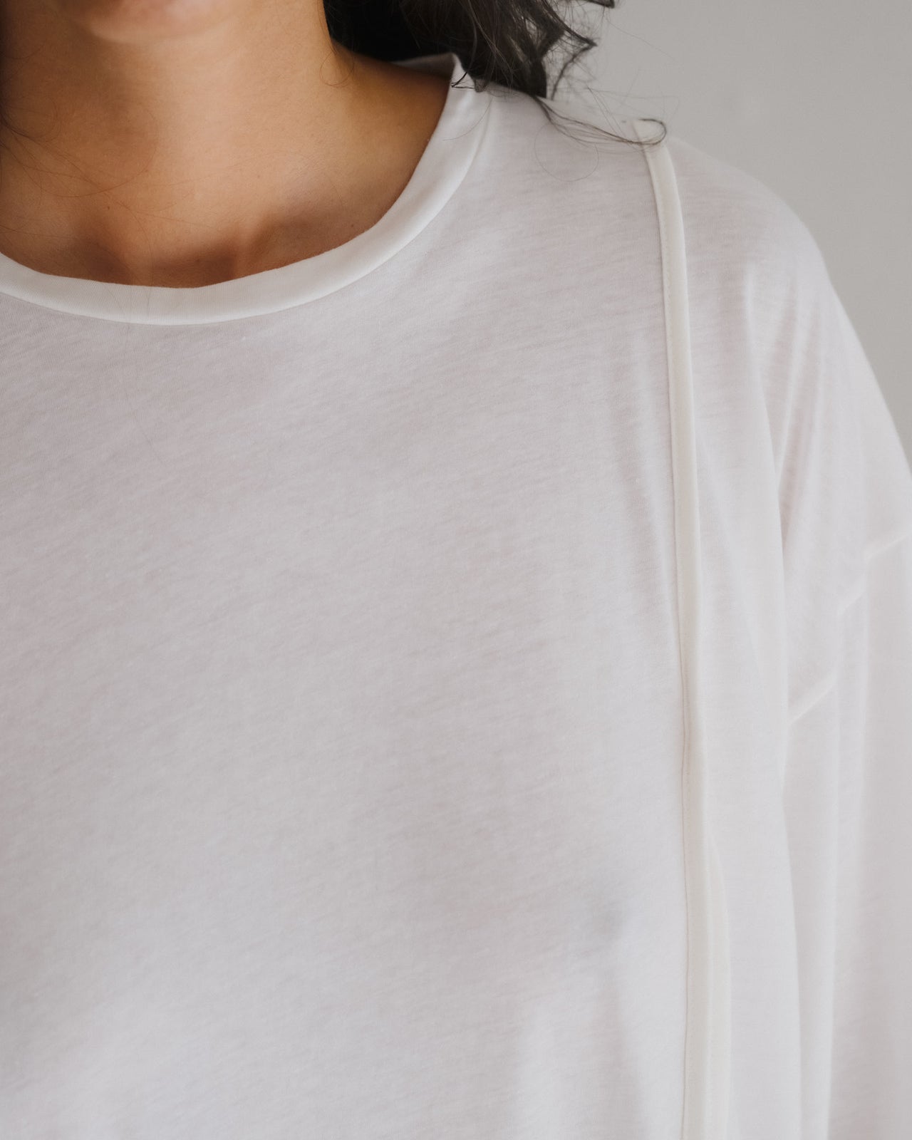 Mul Long Sleeve Tee - Deadstock Cotton - Off-White