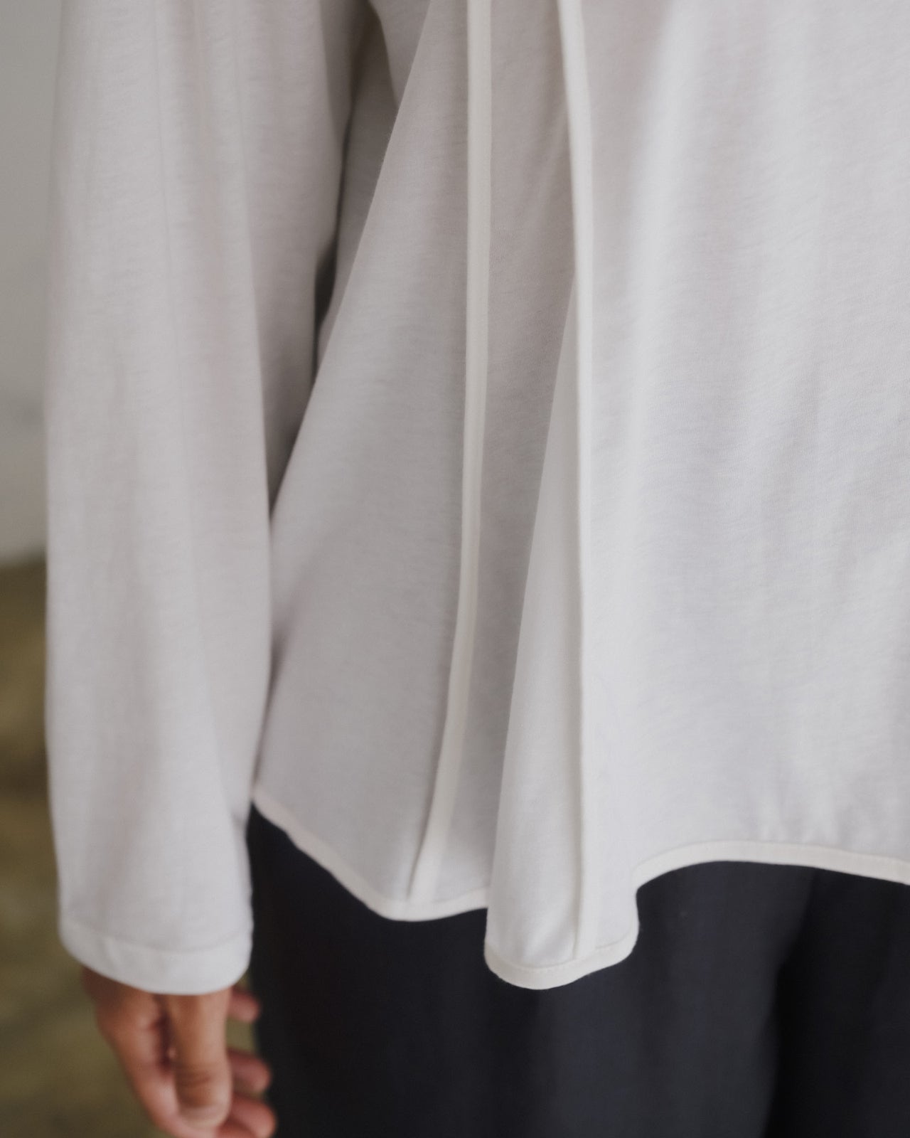 Mul Long Sleeve Tee - Deadstock Cotton - Off-White